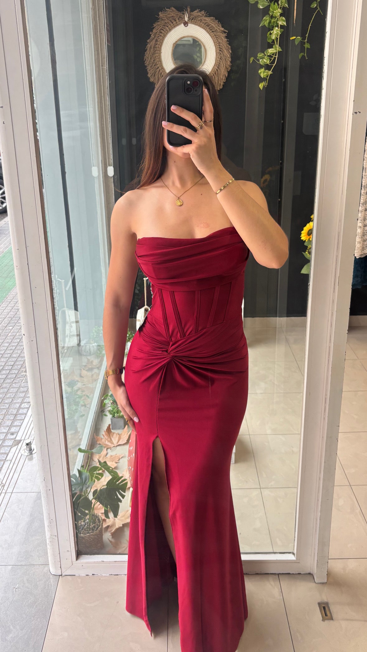 Vestido Corset Nudo