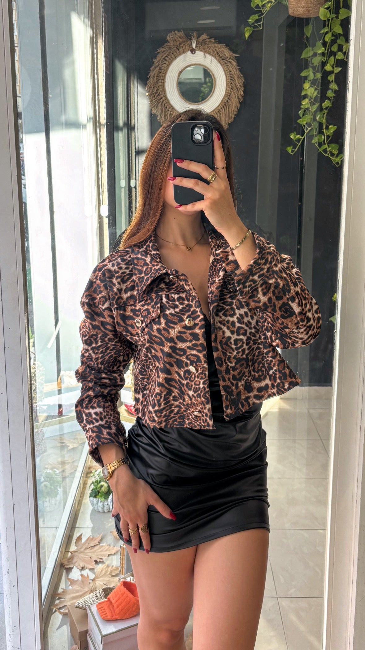 Chaqueta Leopardo