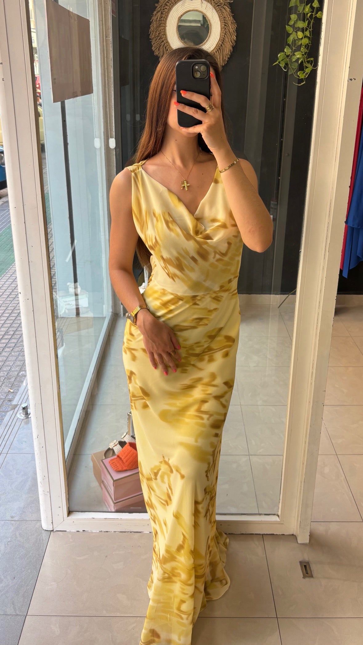 Vestido Flores Difuminado