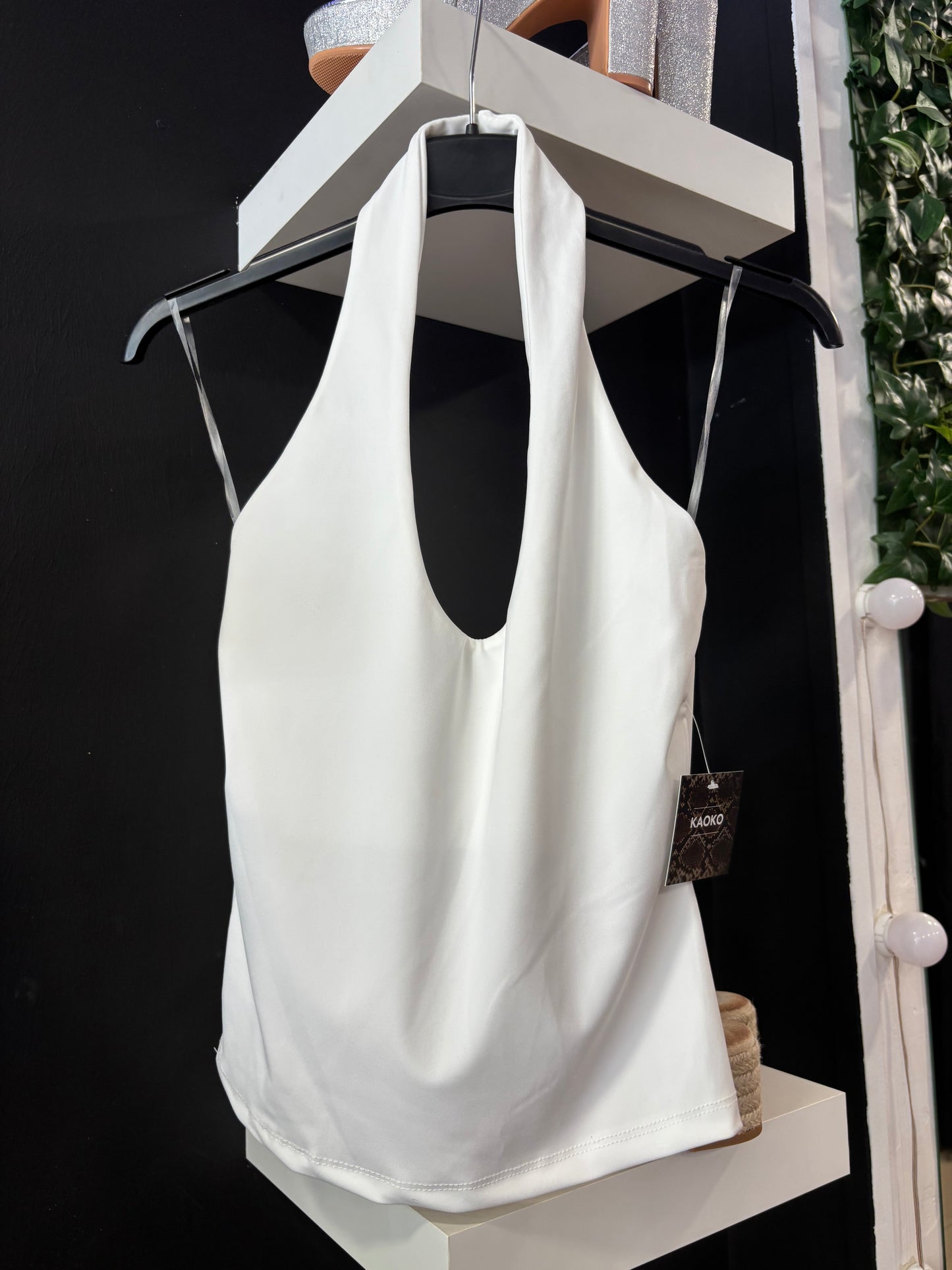 Top Básico Halter