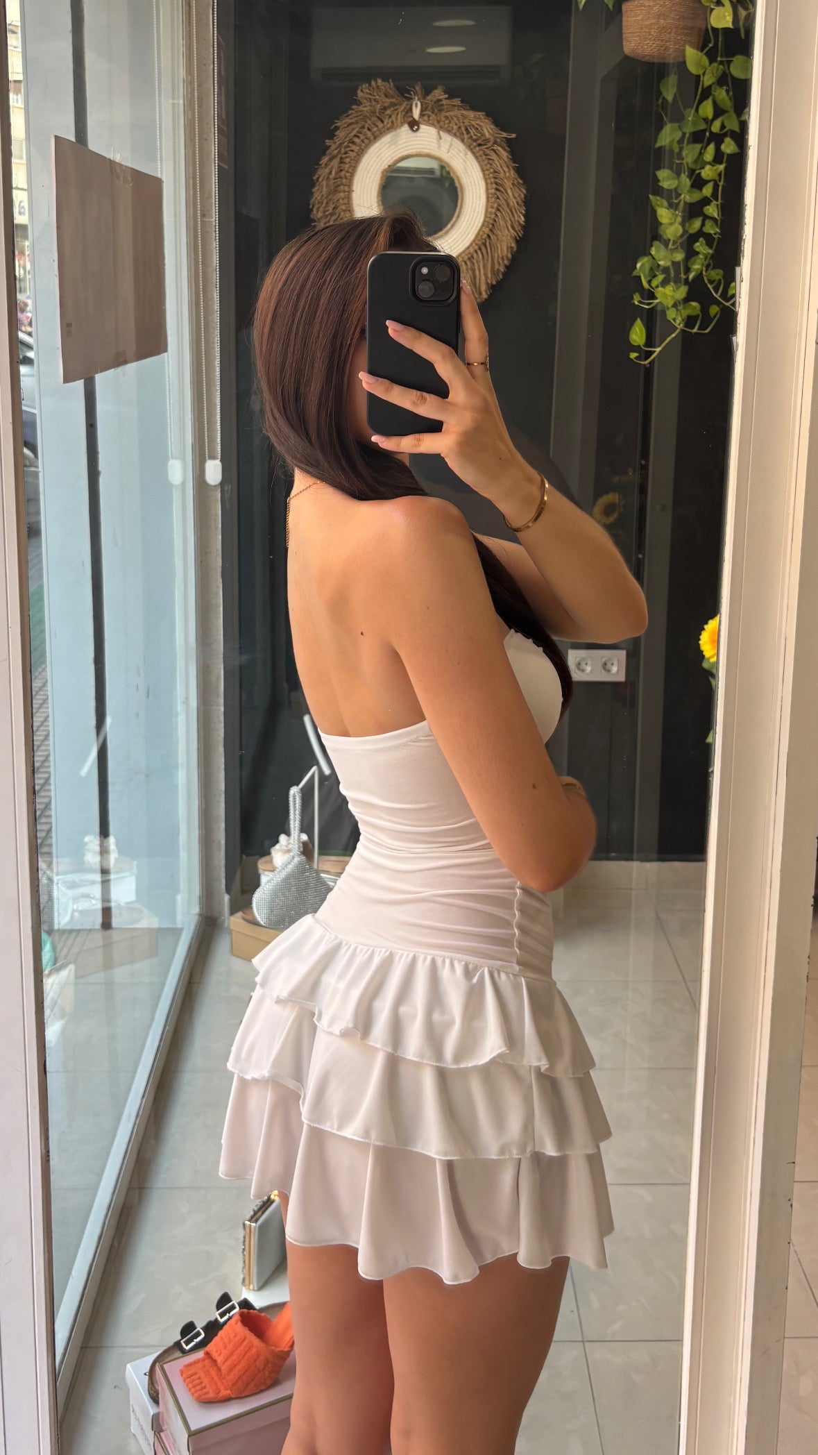 Vestido Corto Flor