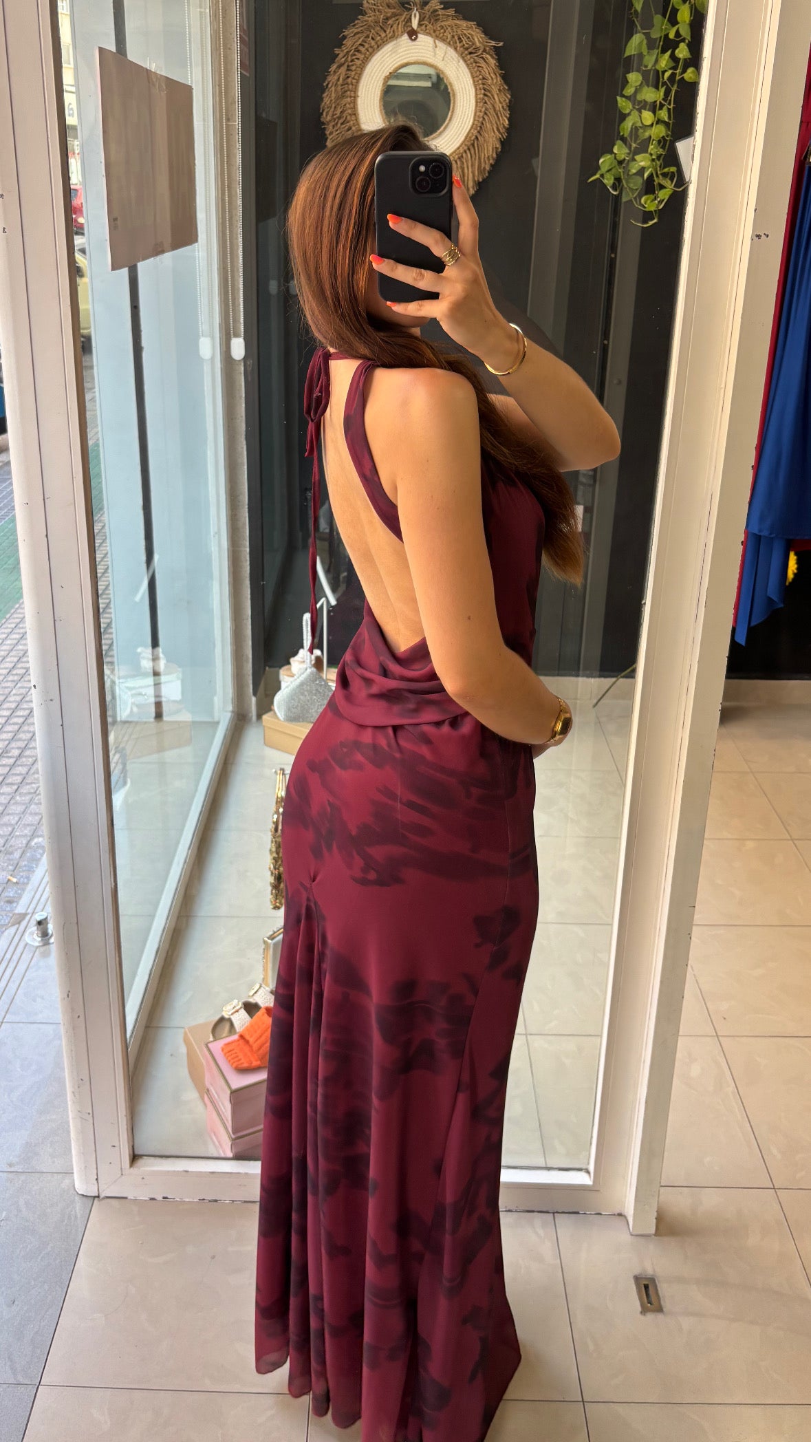 Vestido Flores Difuminado