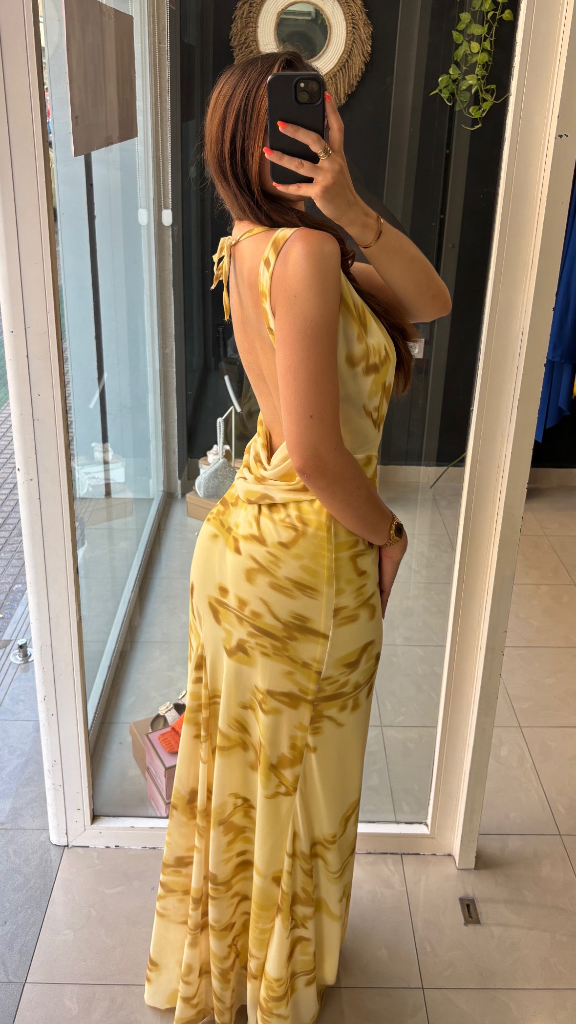 Vestido Flores Difuminado