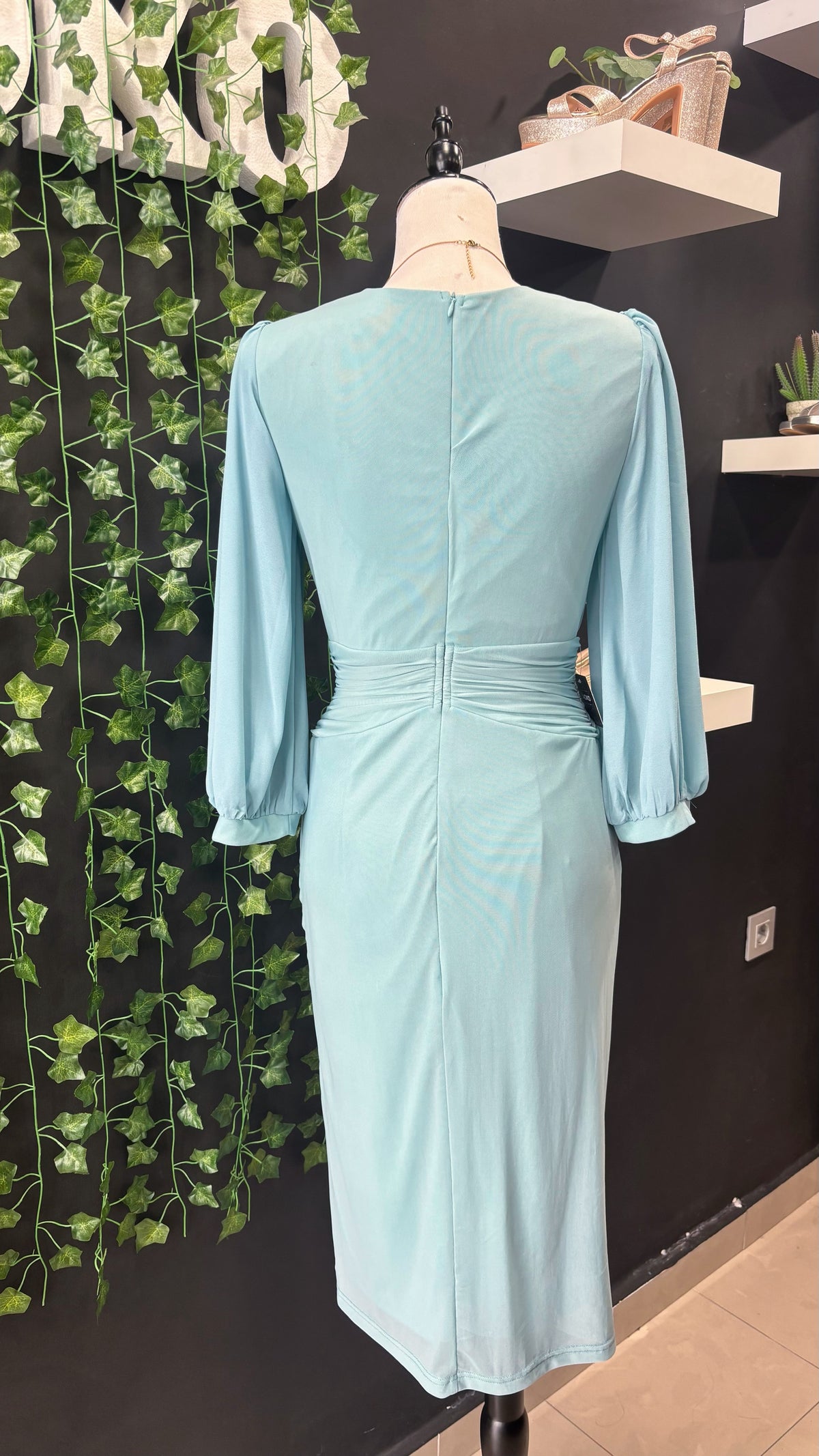 Vestido Midi Flores