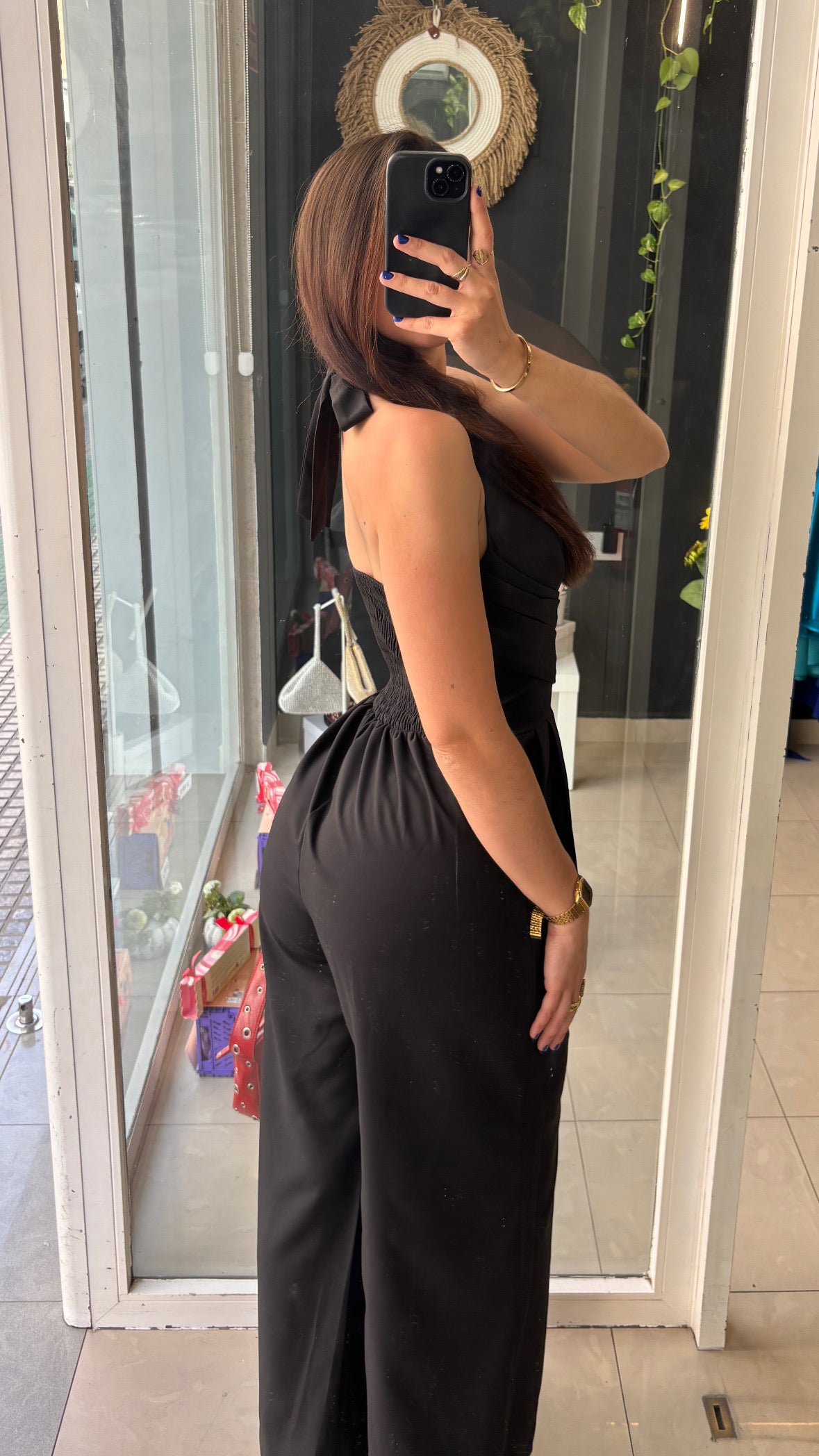 Mono Halter Drapeado