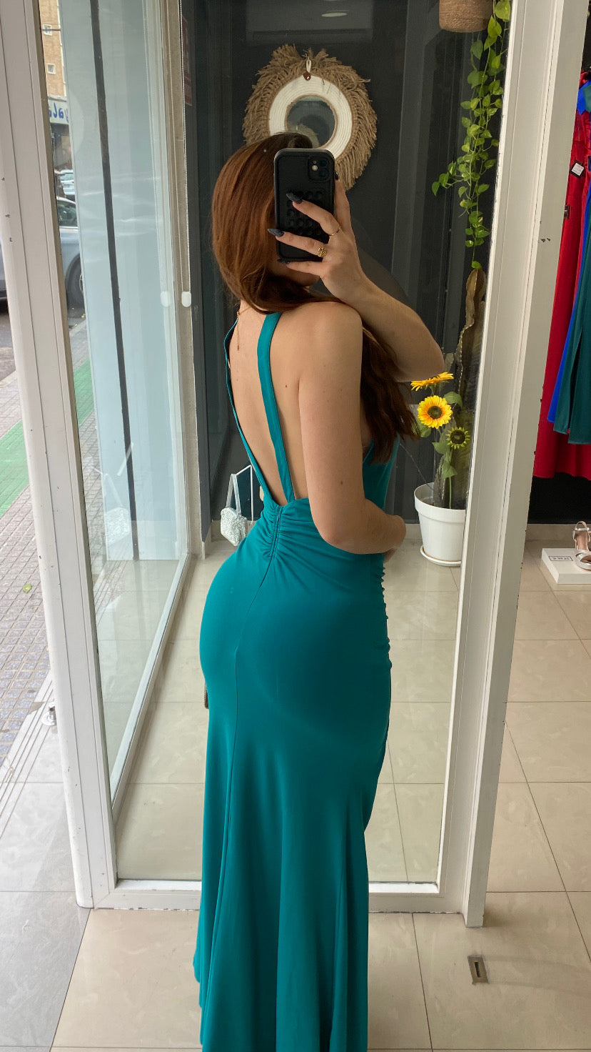 Vestido Nudo Escote