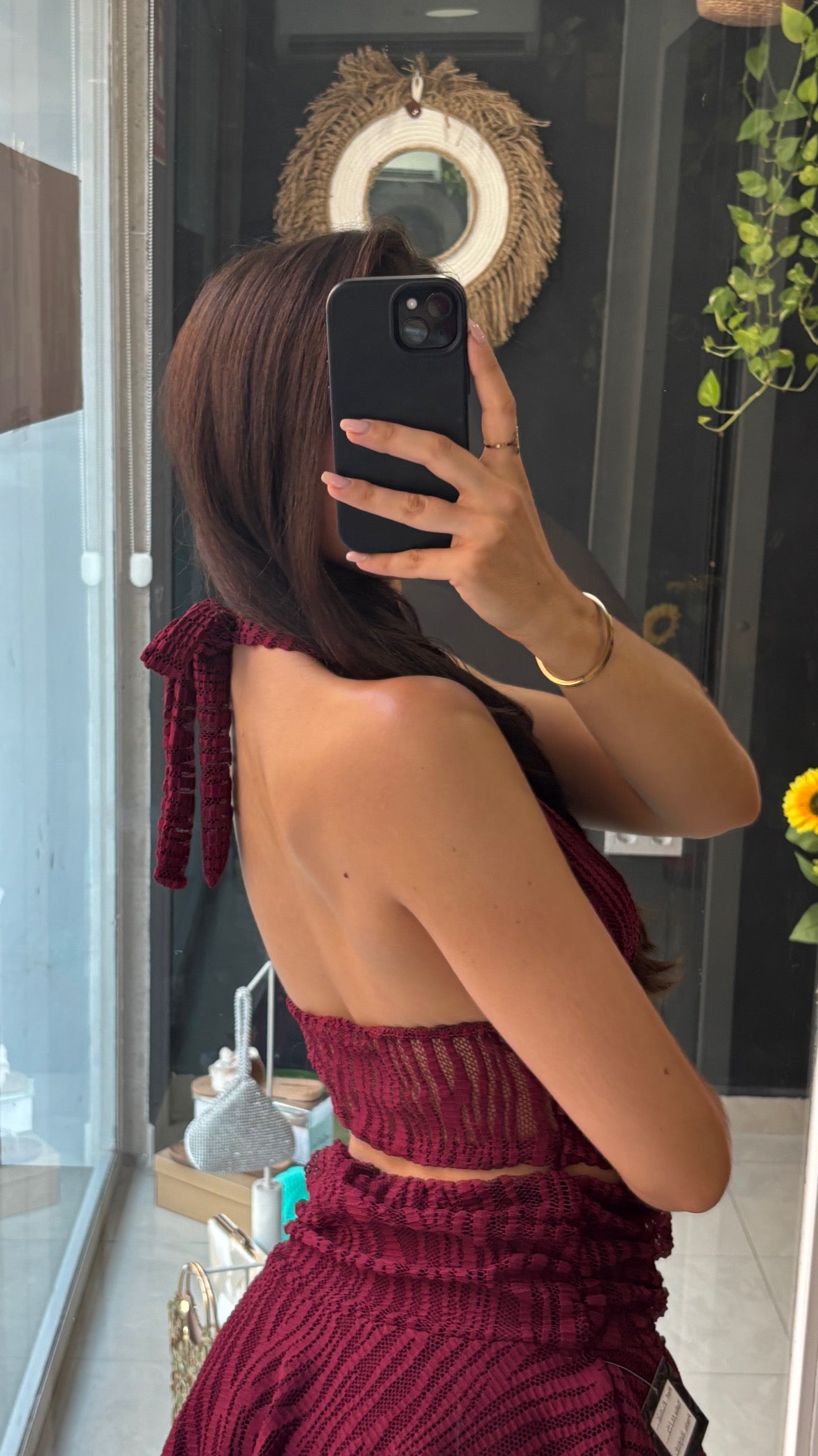 Top Halter Calado