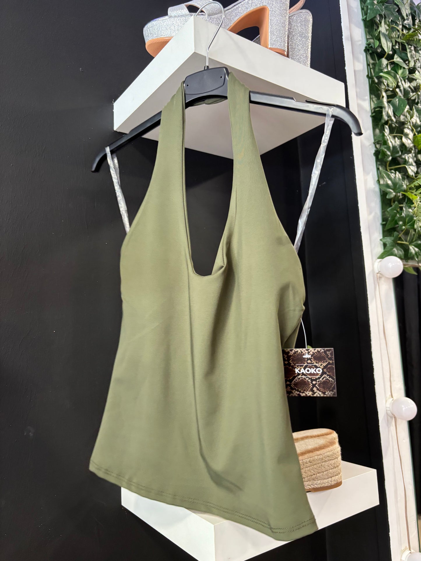 Top Básico Halter