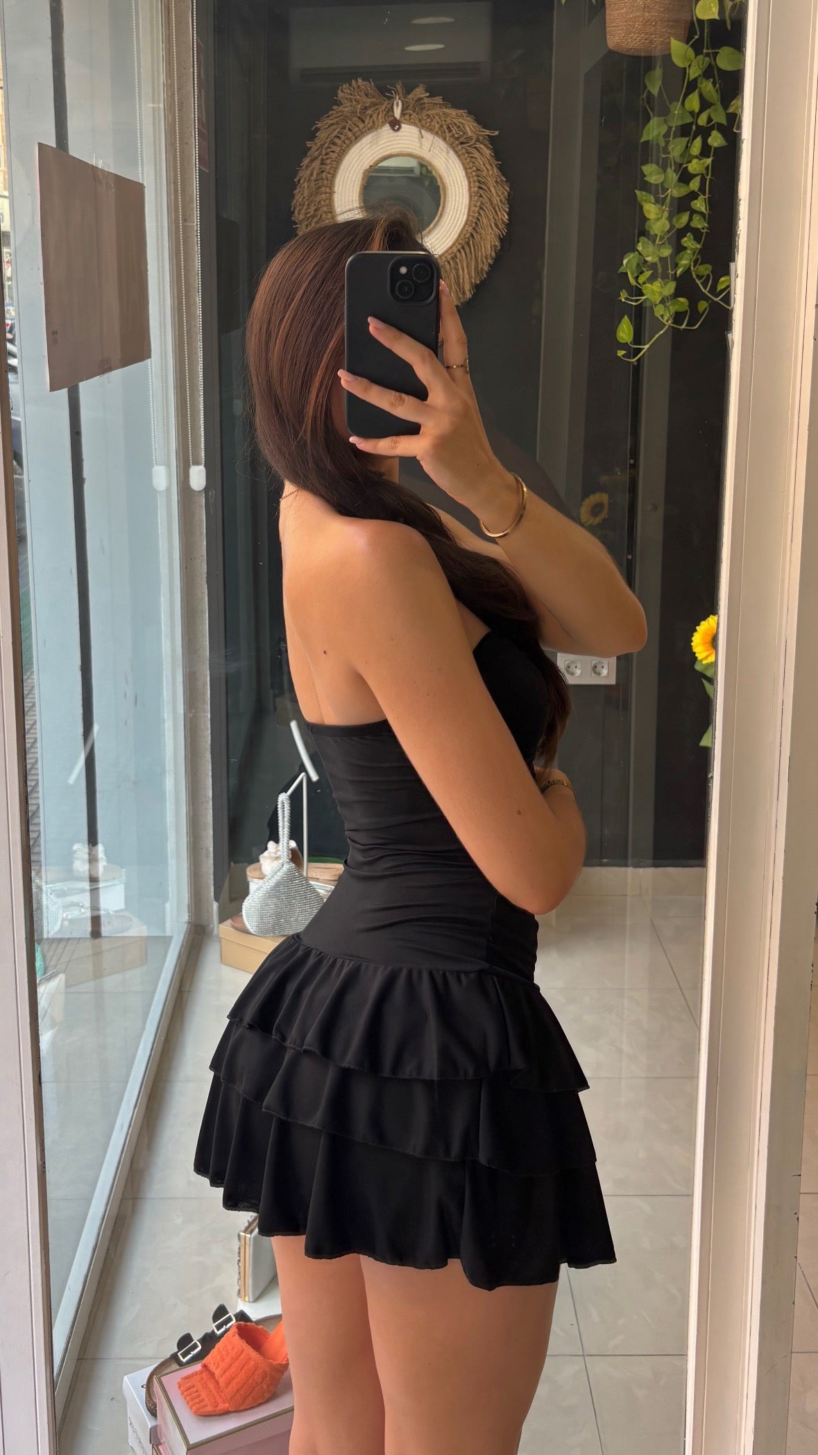 Vestido Corto Flor