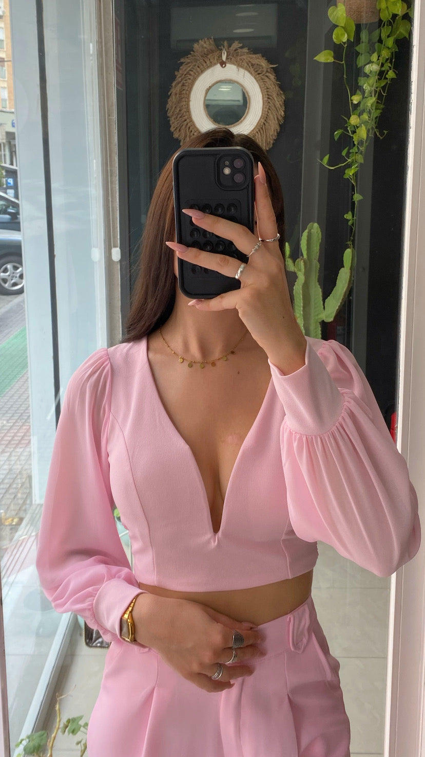 Top Escote Lazo