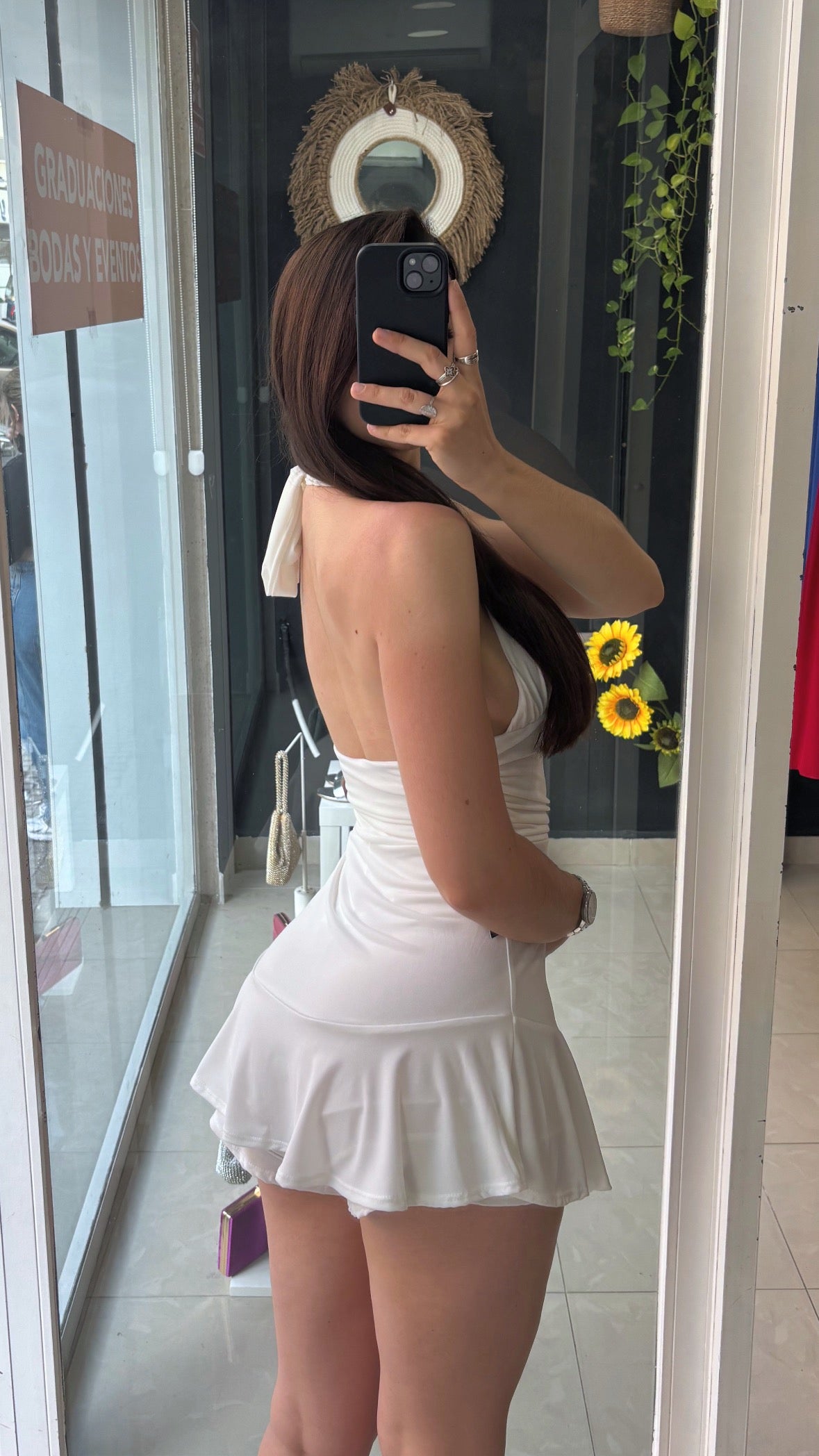 Vestido Corto Halter Verano