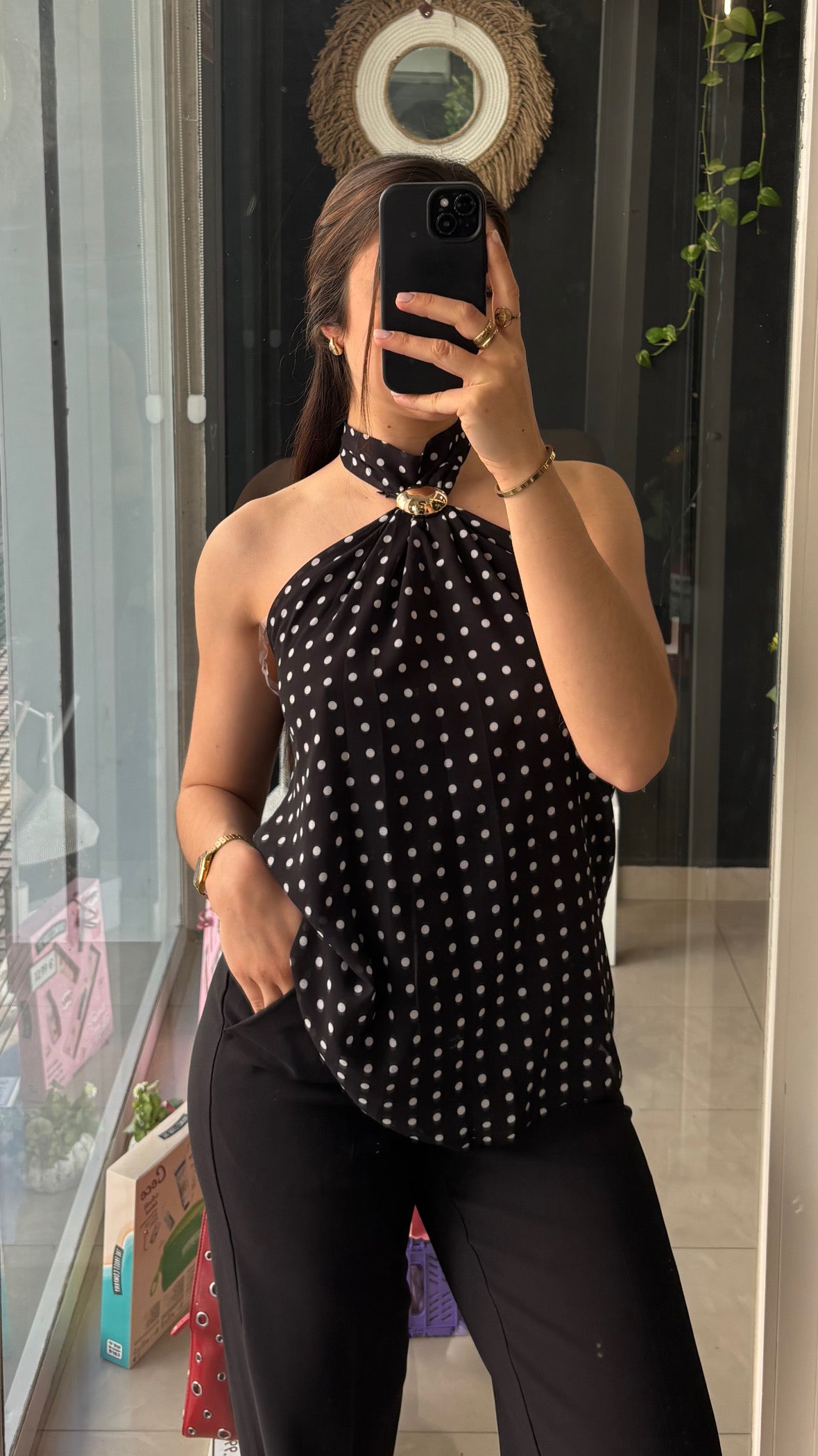 Blusa Lunares