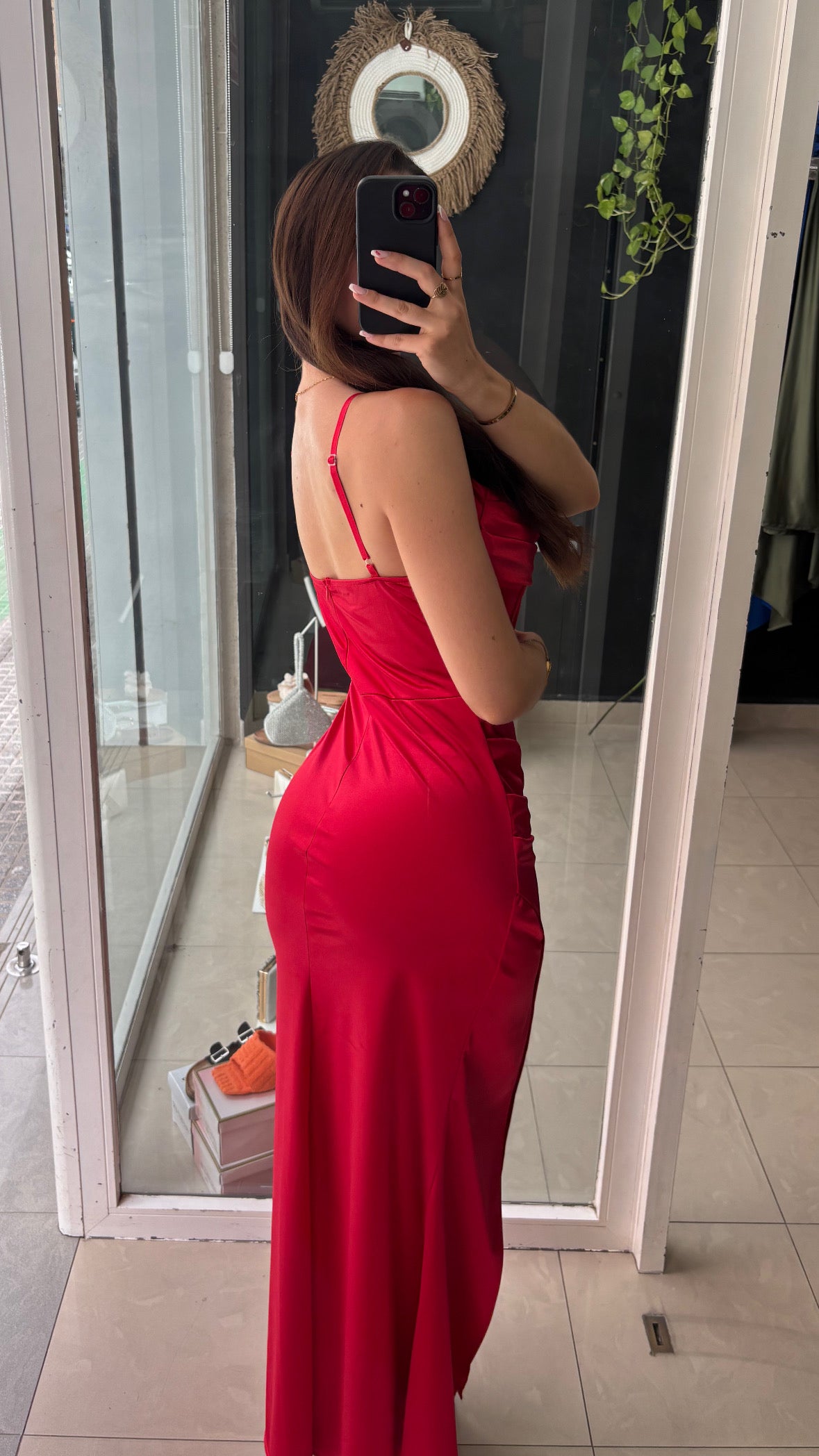 Vestido Corset Satinado