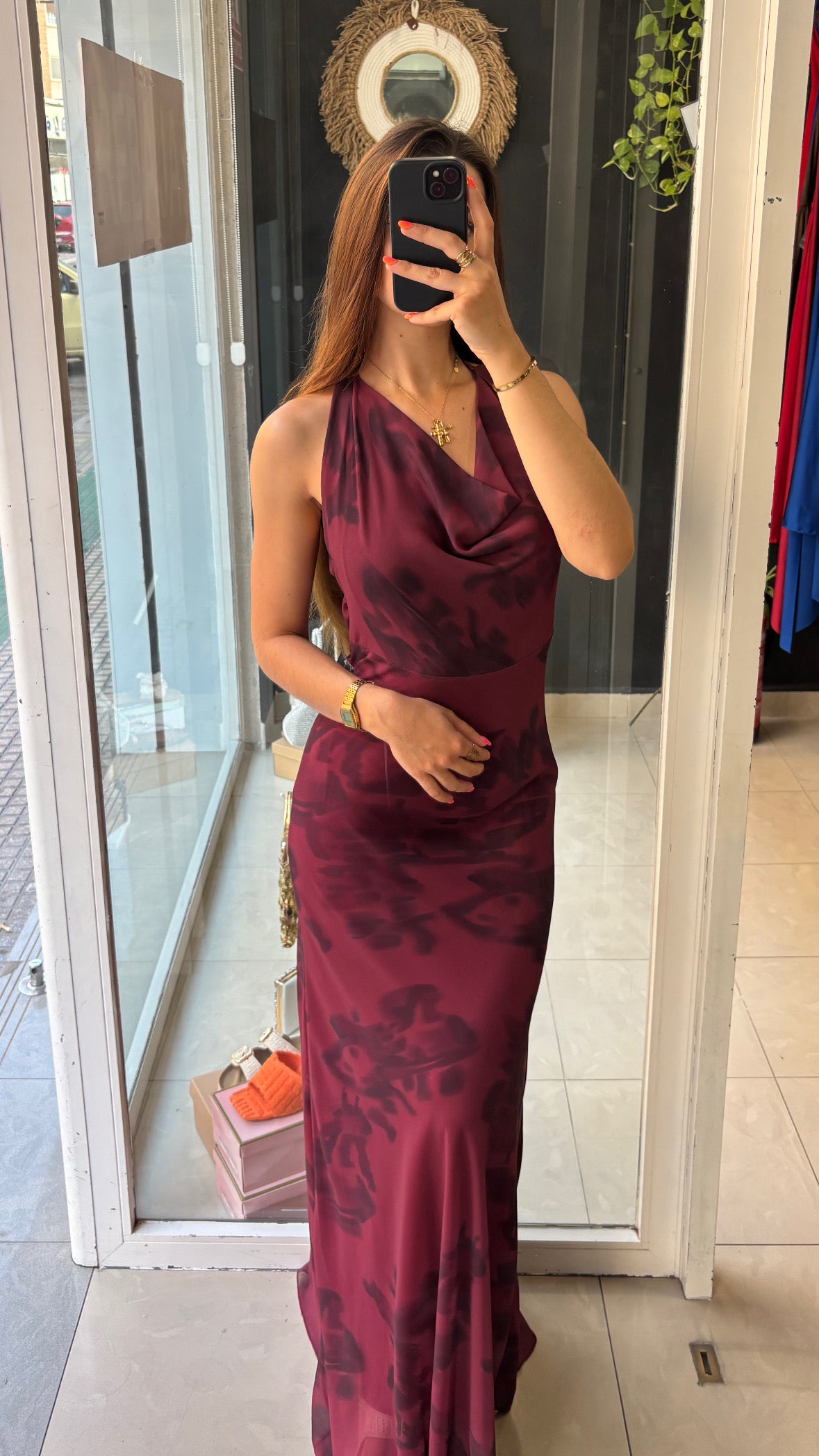 Vestido Flores Difuminado
