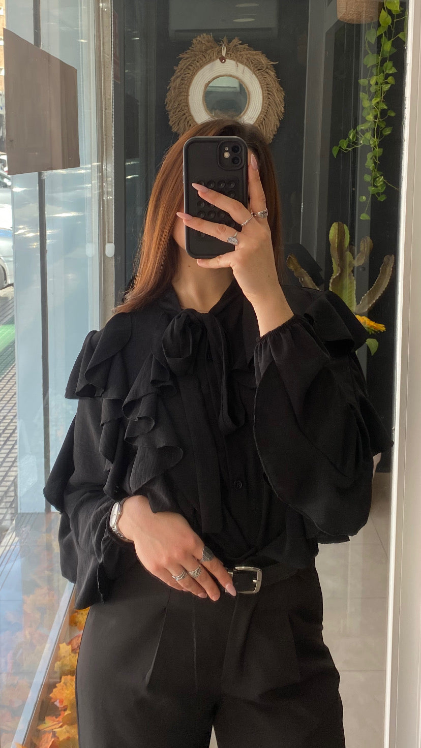 Blusa Volantes