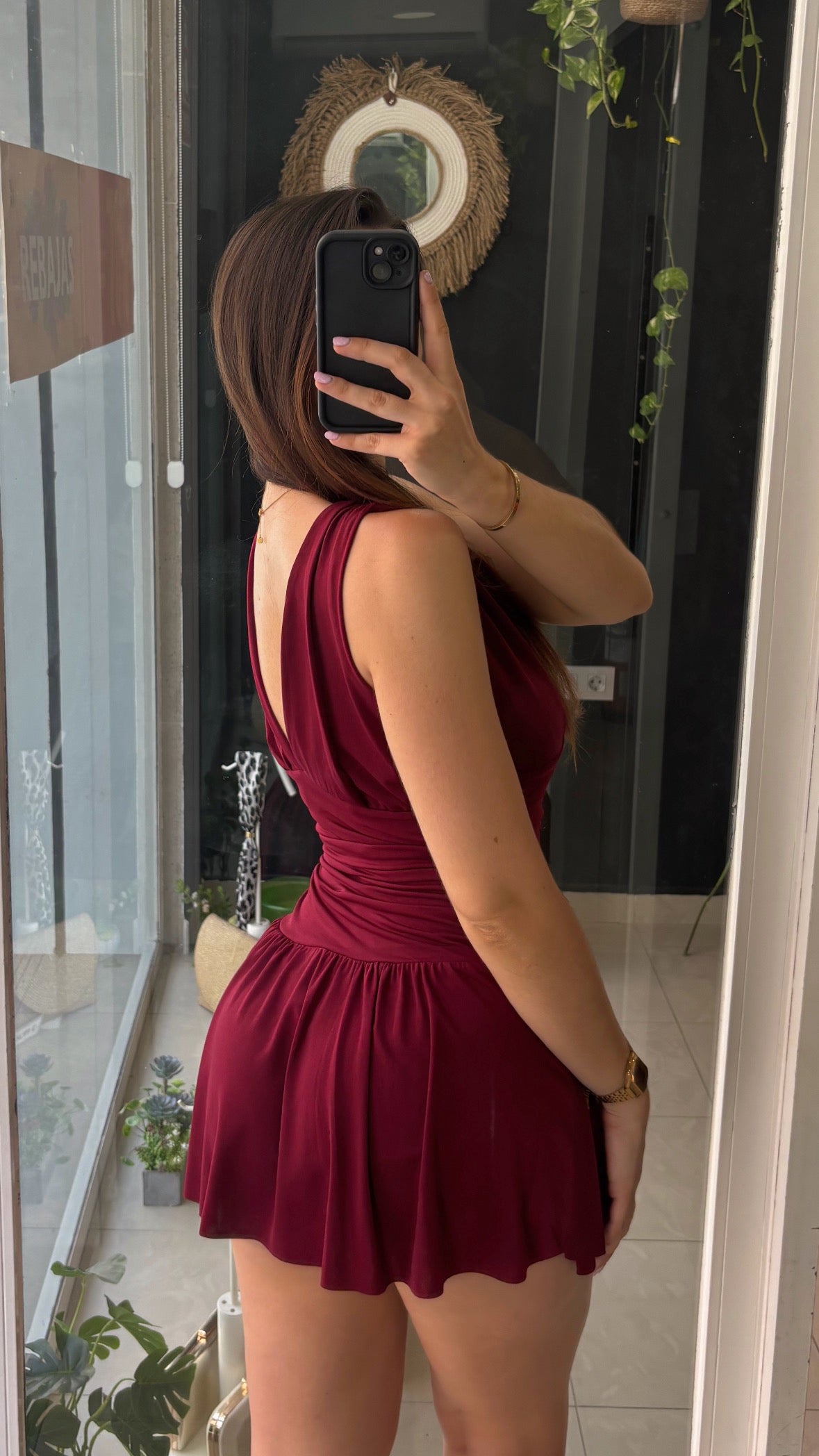 Vestido Corto Vuelo