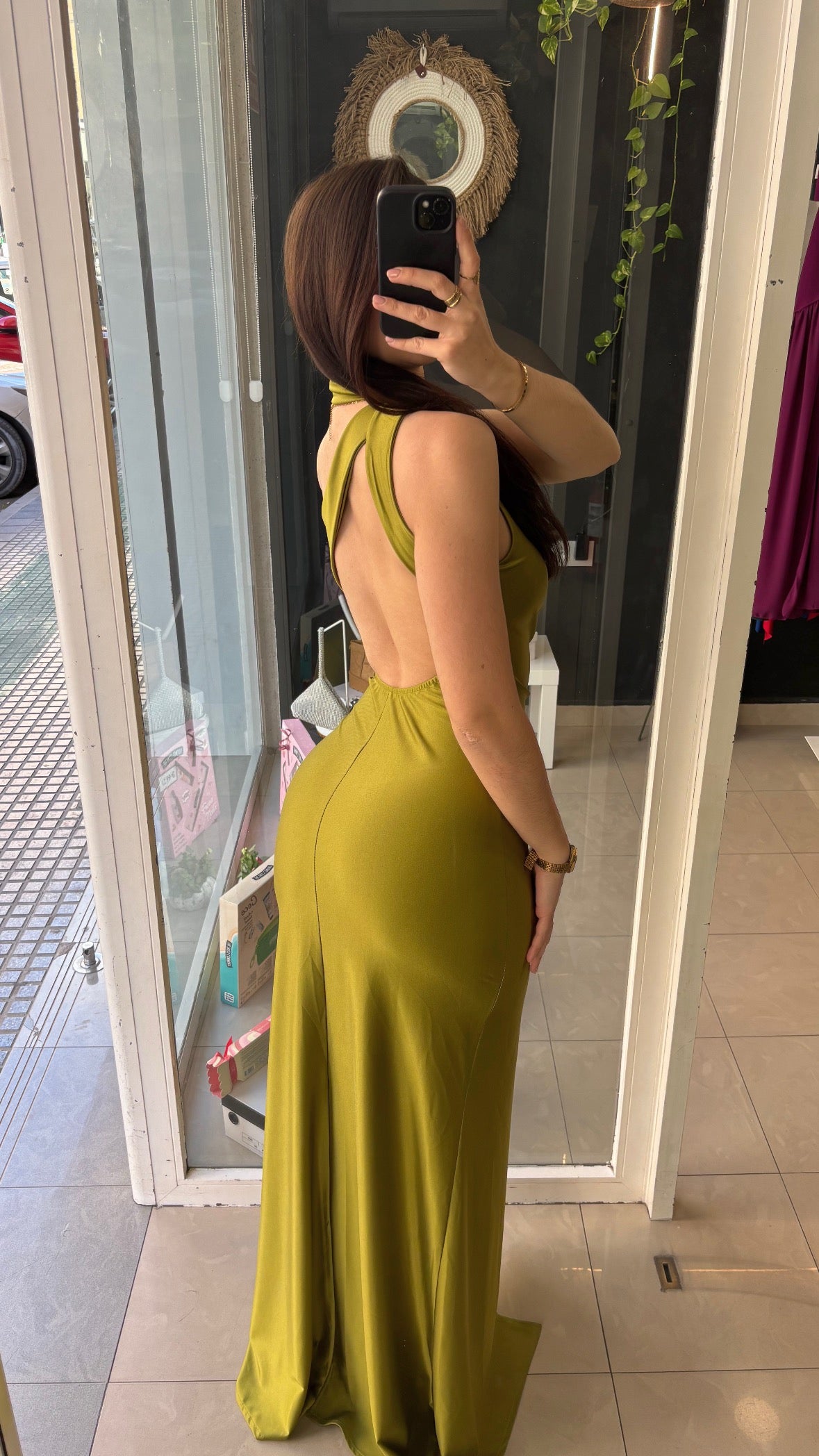 Vestido Asimétrico Capa