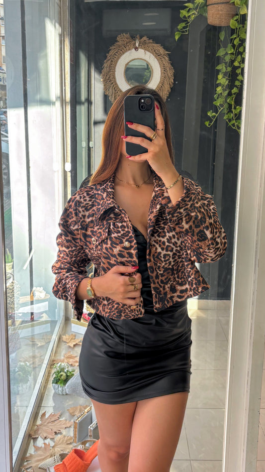 Chaqueta Leopardo