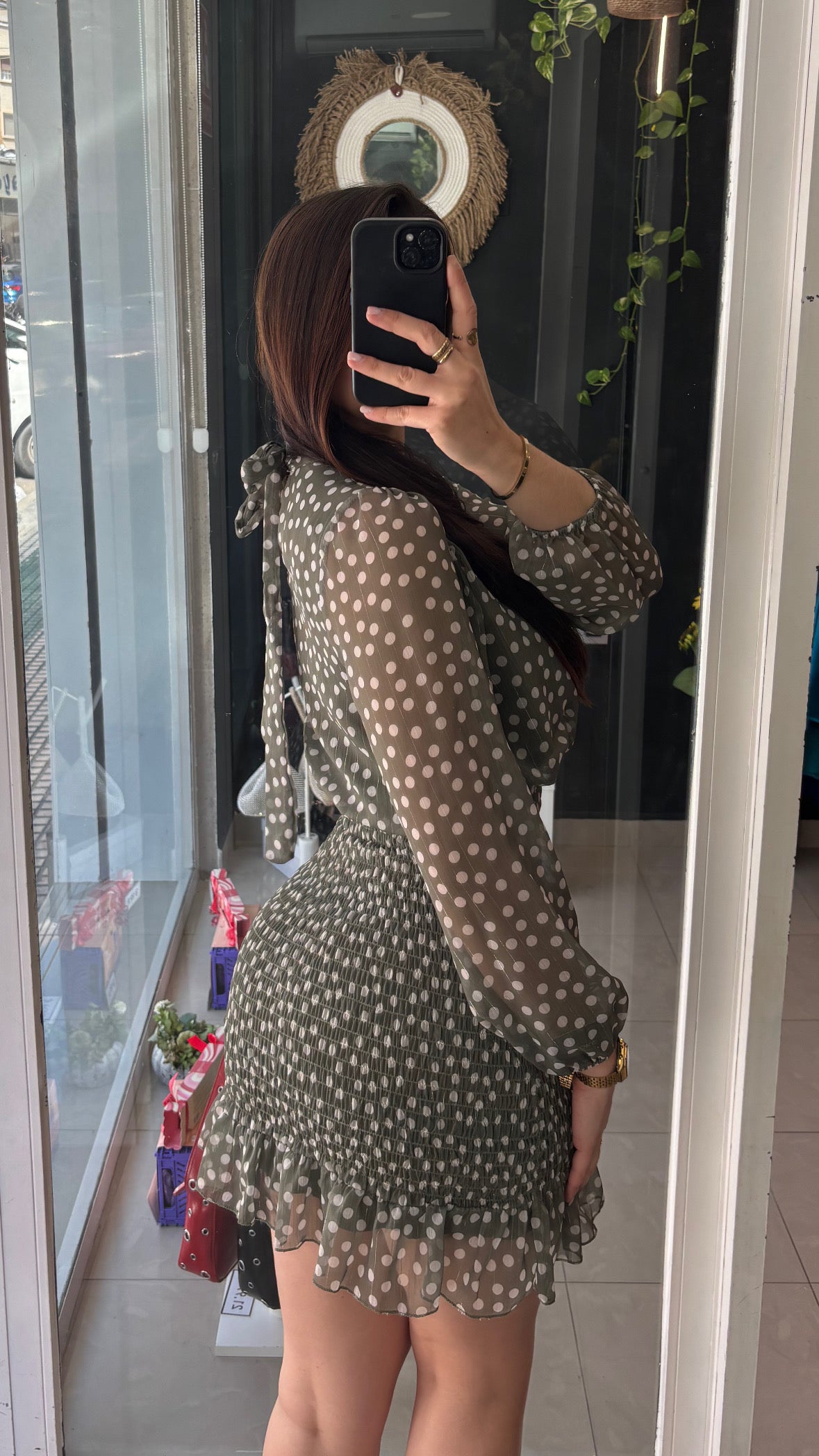 Vestido Lunares