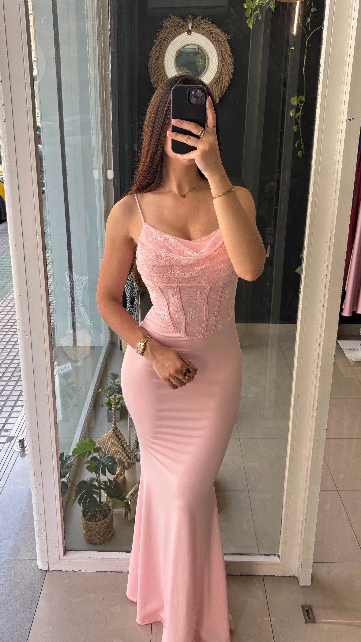 Vestido Corset Encaje