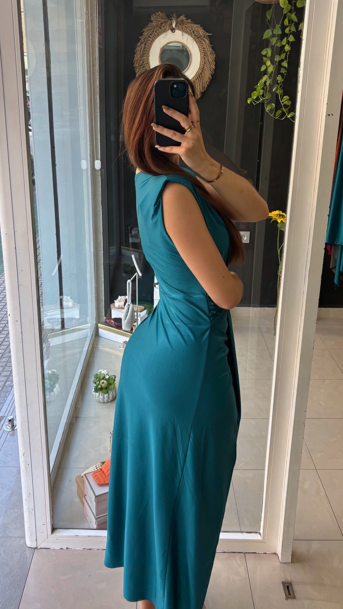 Vestido Midi Hebilla