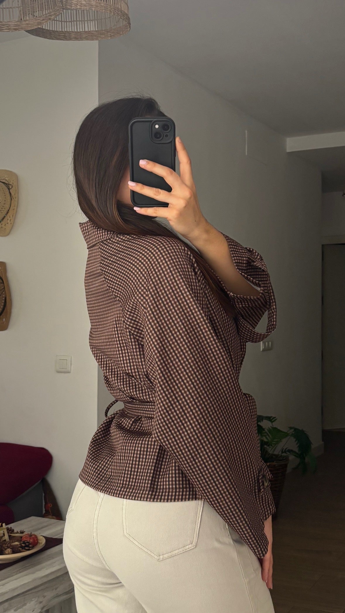 Chaqueta Vichy