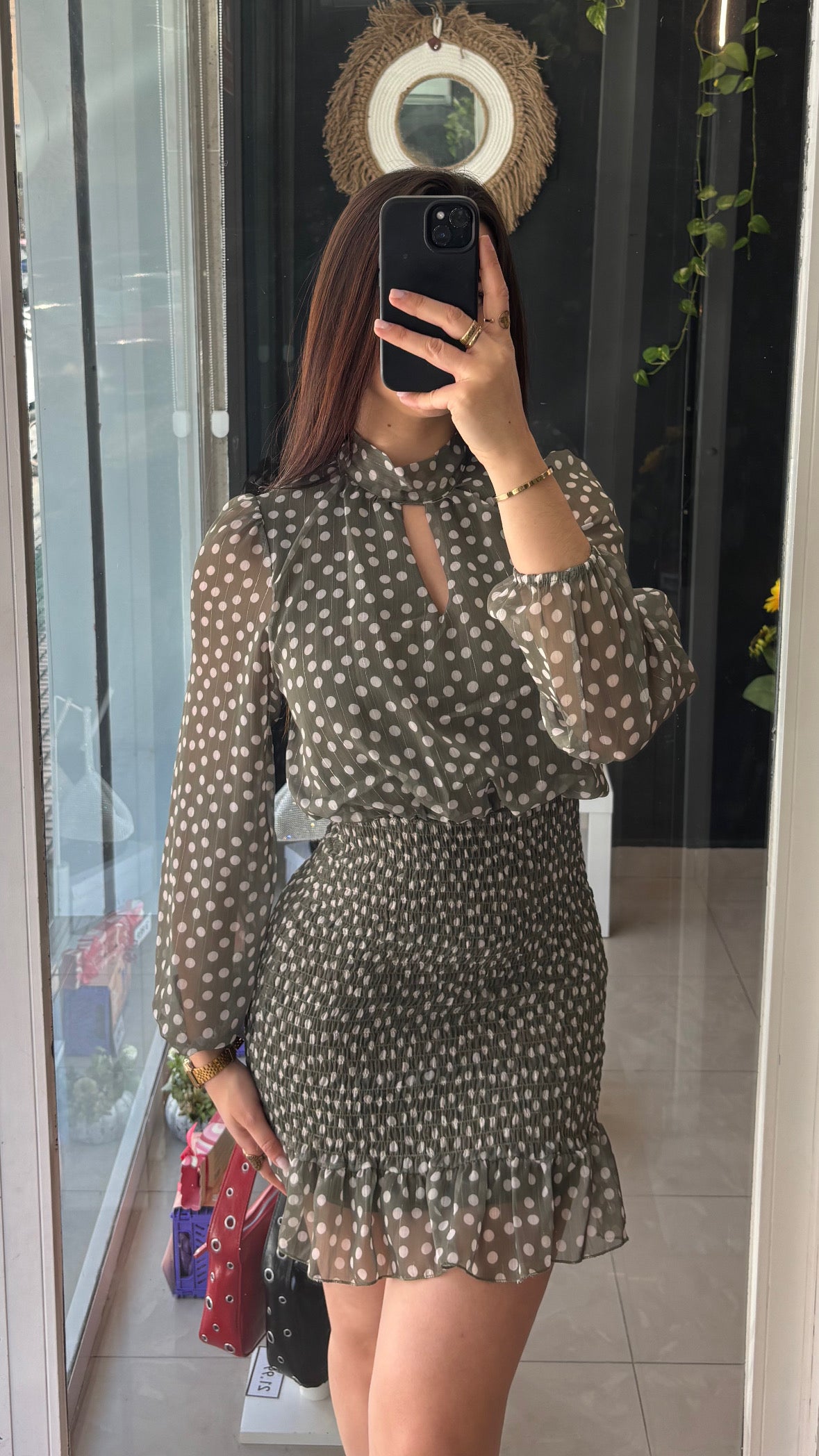 Vestido Lunares
