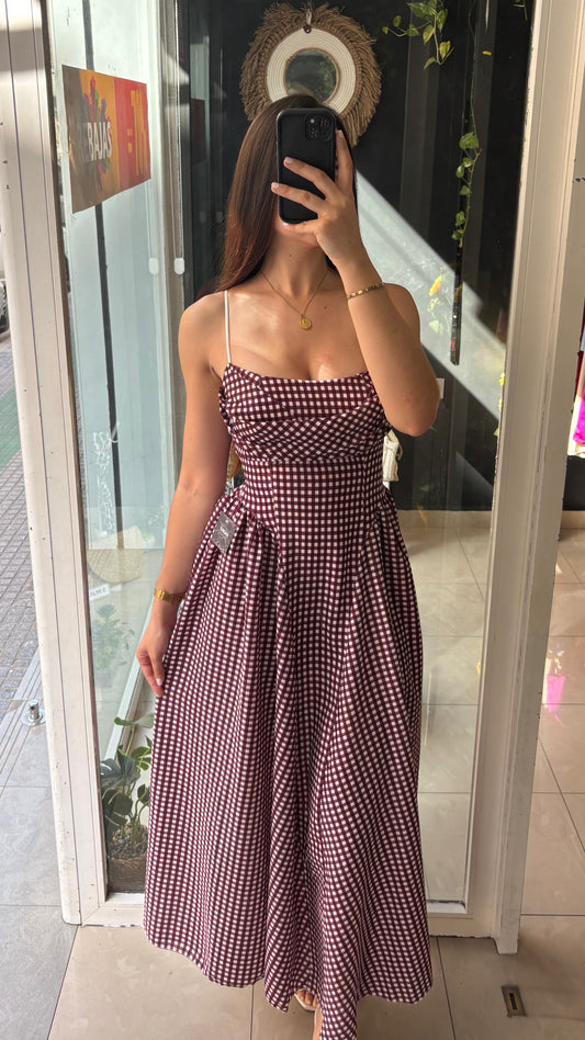 Vestido Vichy