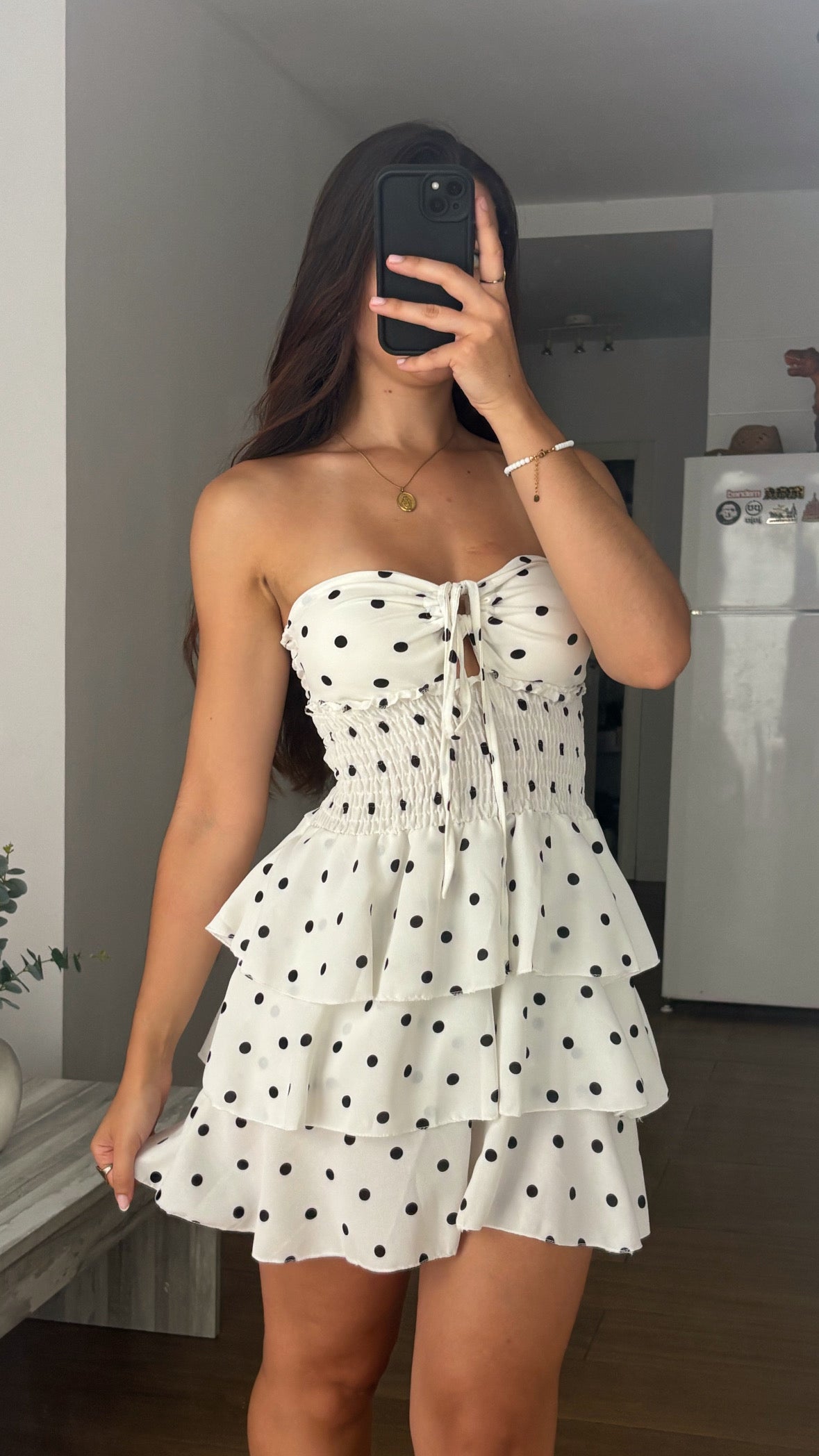 Vestido Lunares