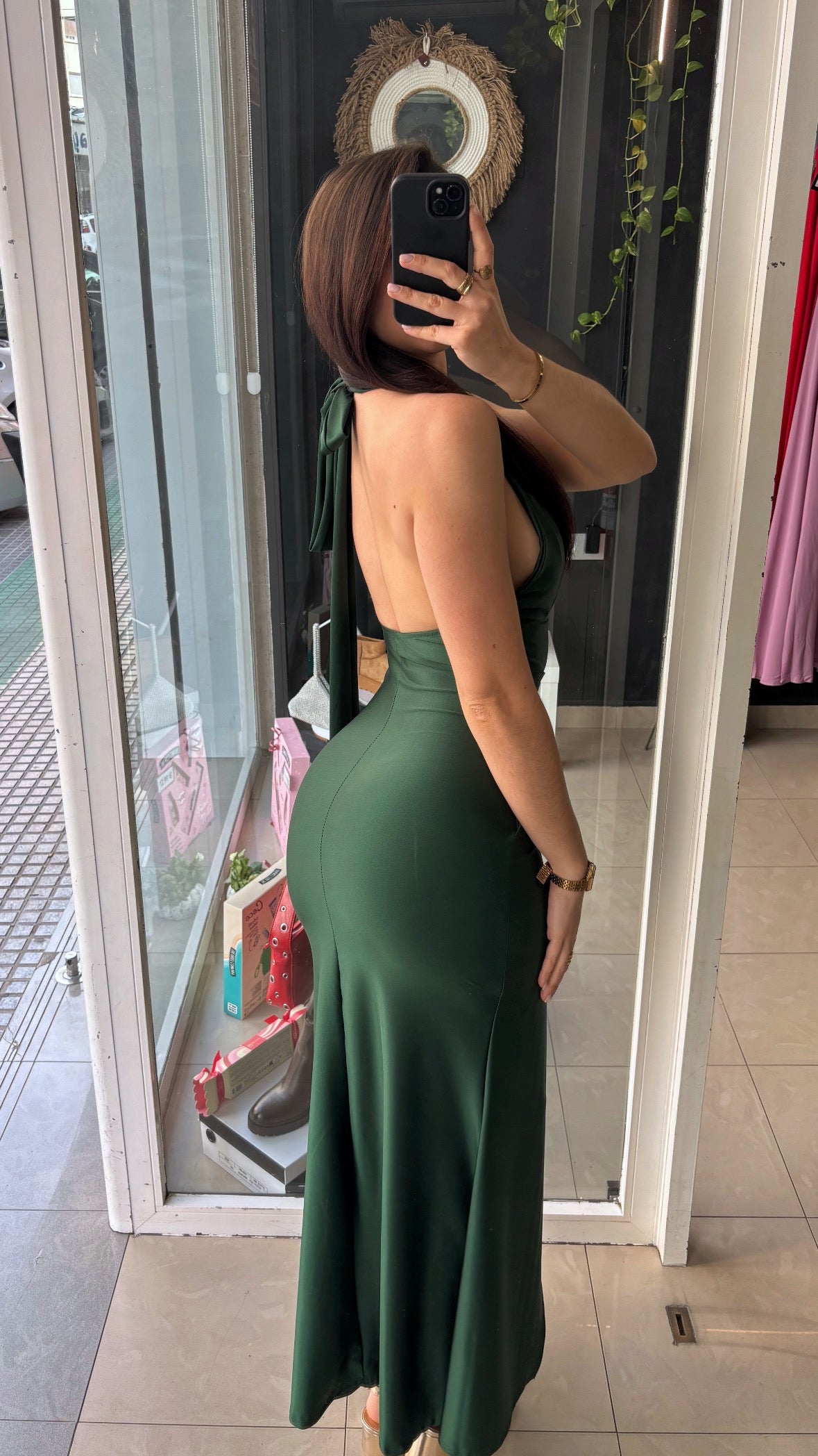 Vestido Halter Espalda
