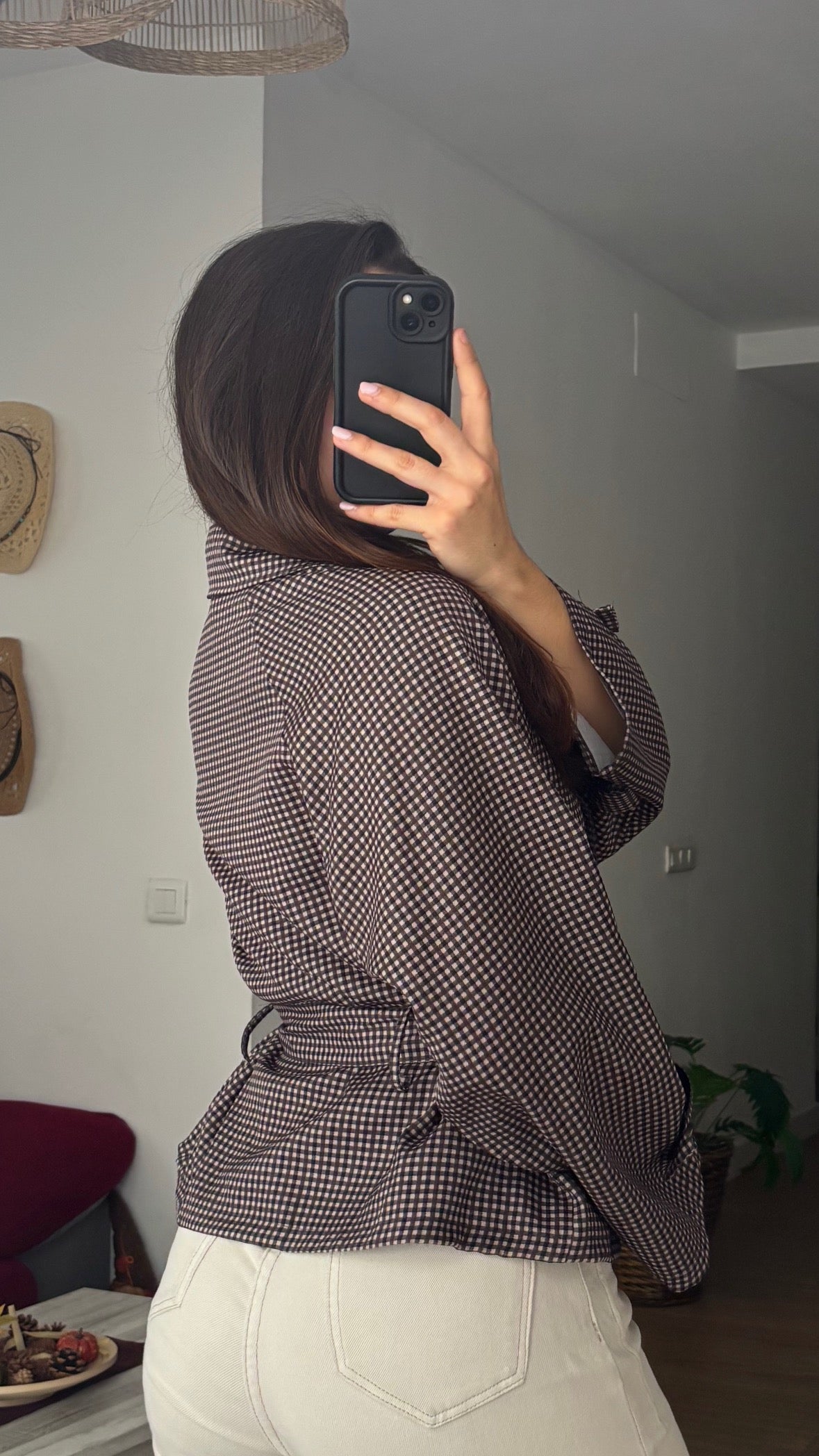 Chaqueta Vichy