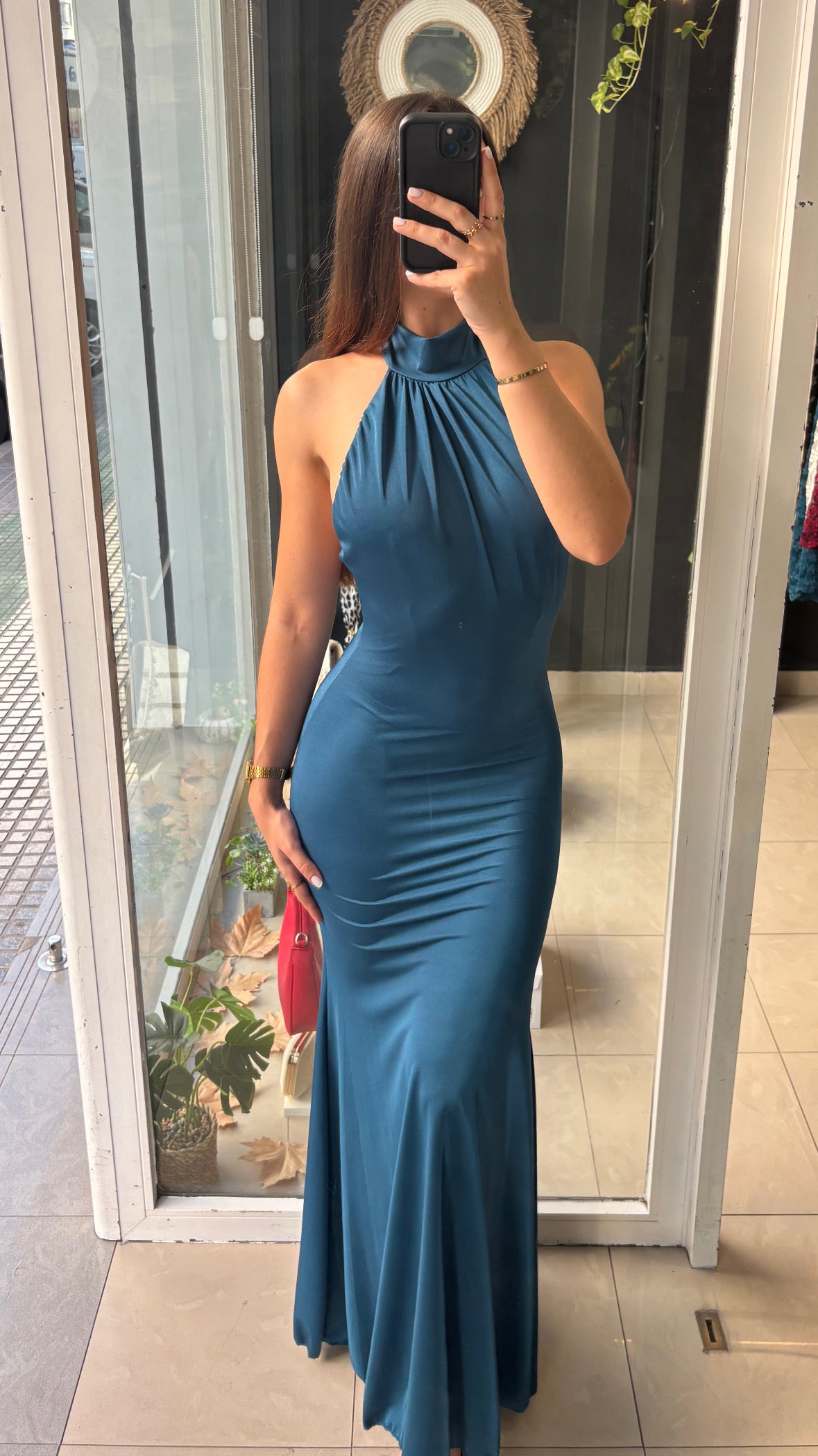 Vestido Halter Espalda