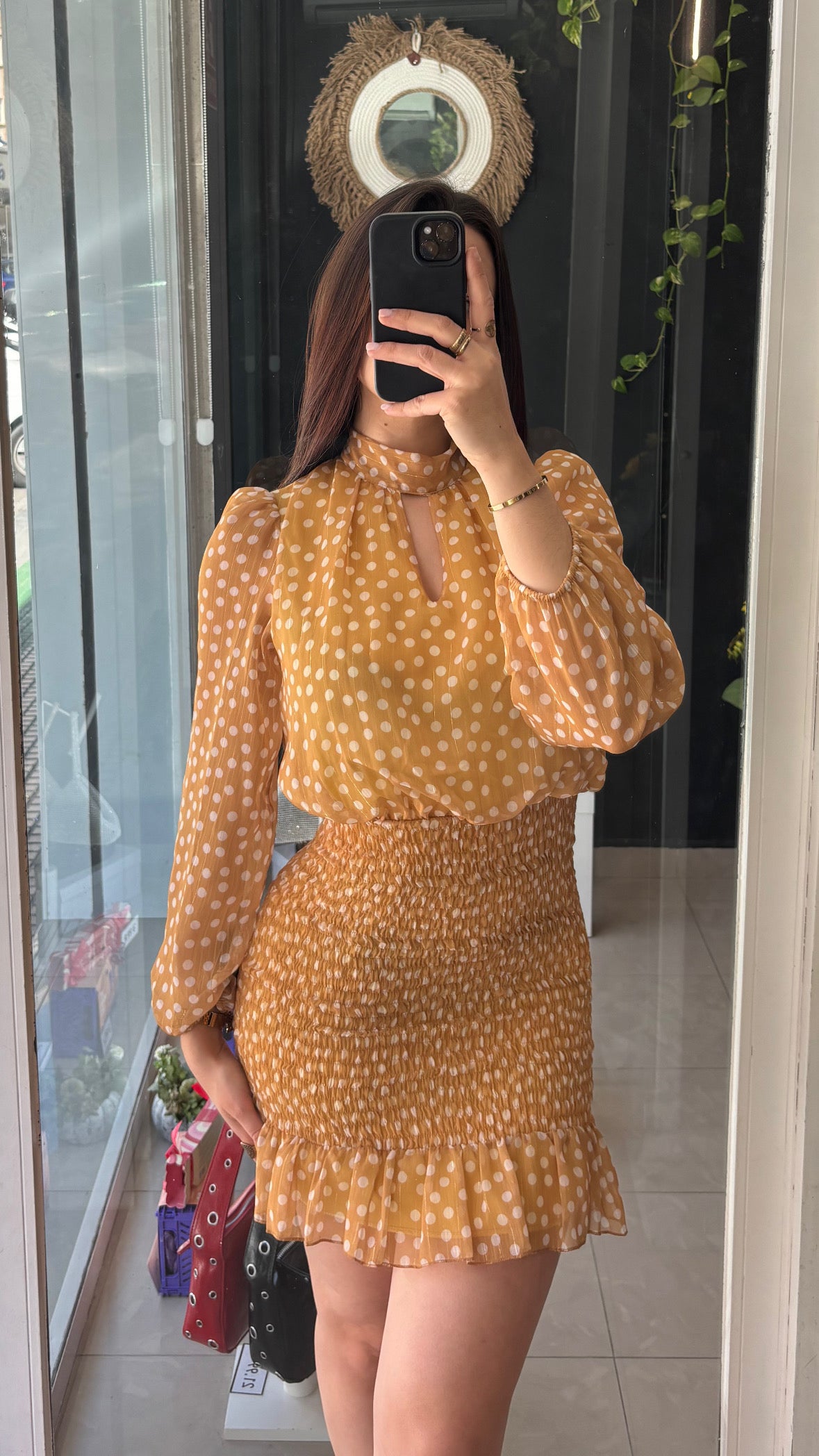 Vestido Lunares