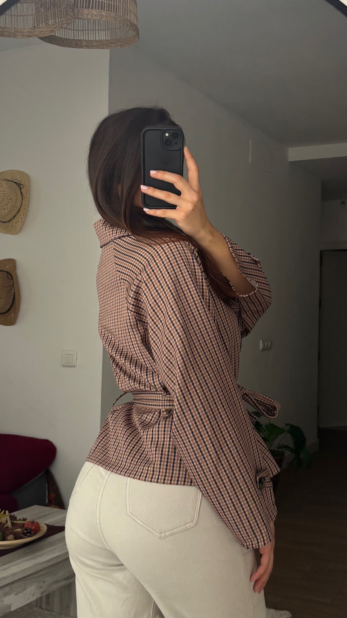 Chaqueta Vichy