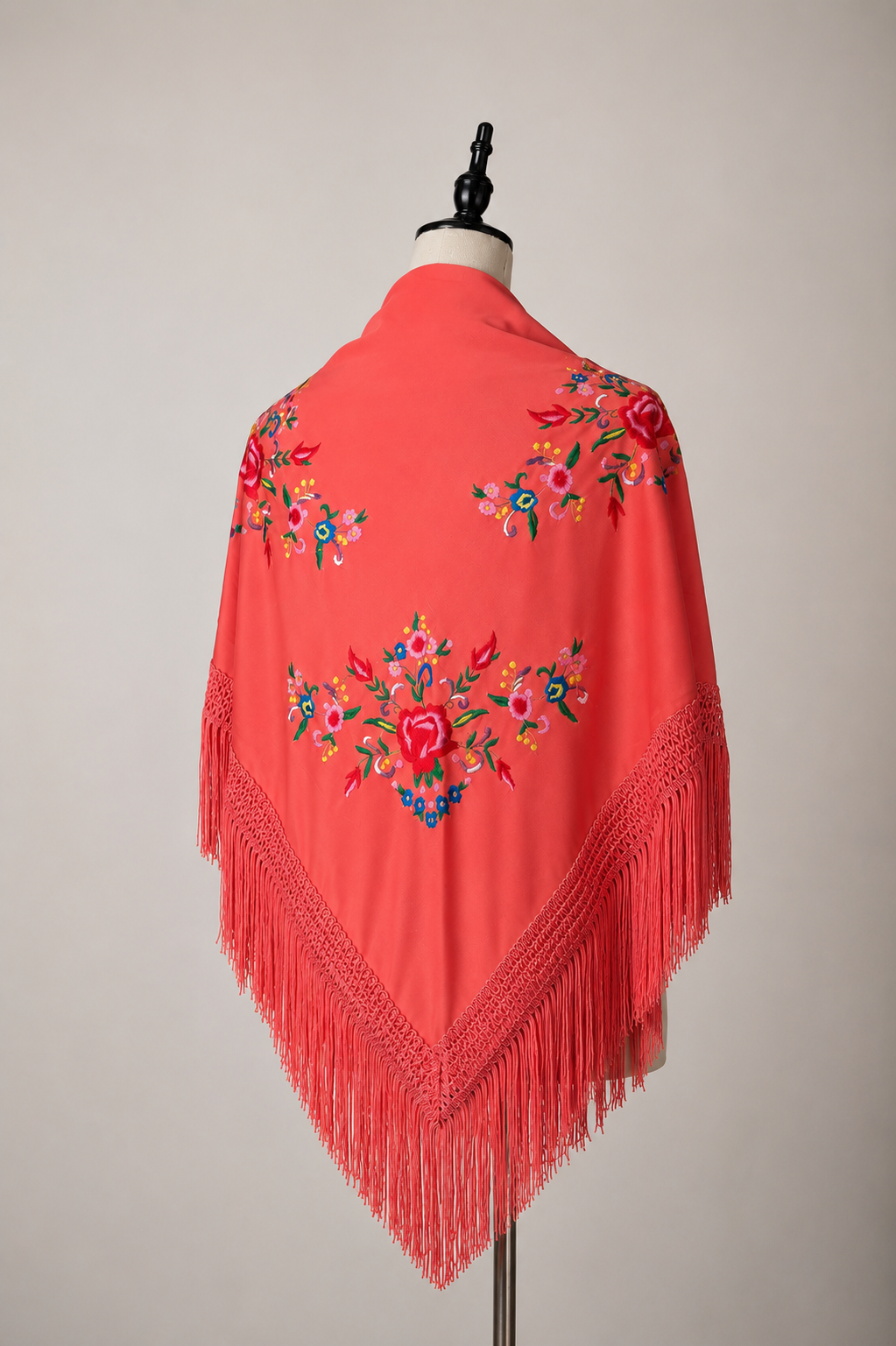 Mantón Bordado Flores