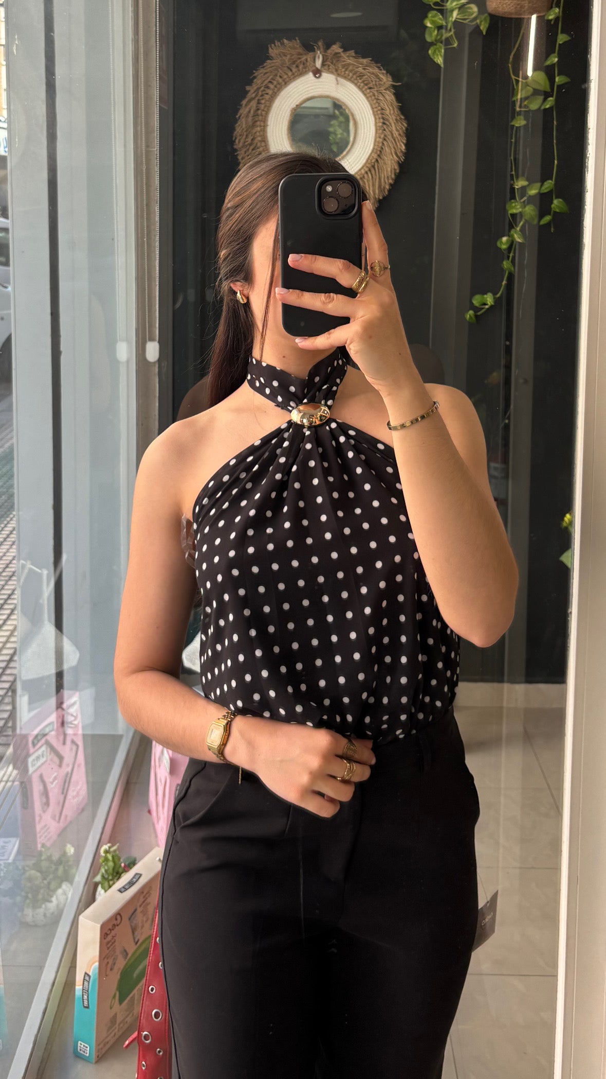Blusa Lunares