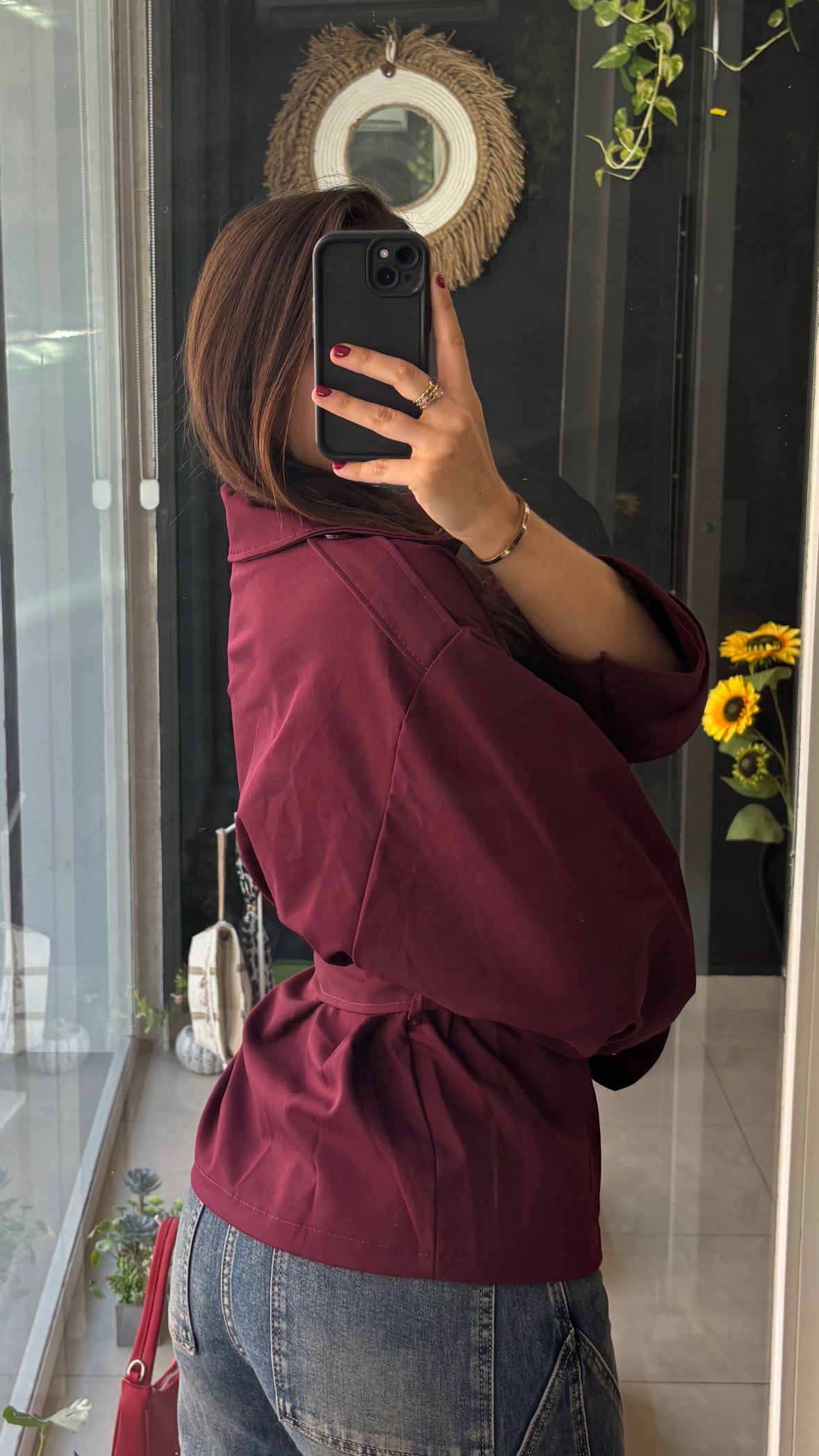 Gabardina Corta