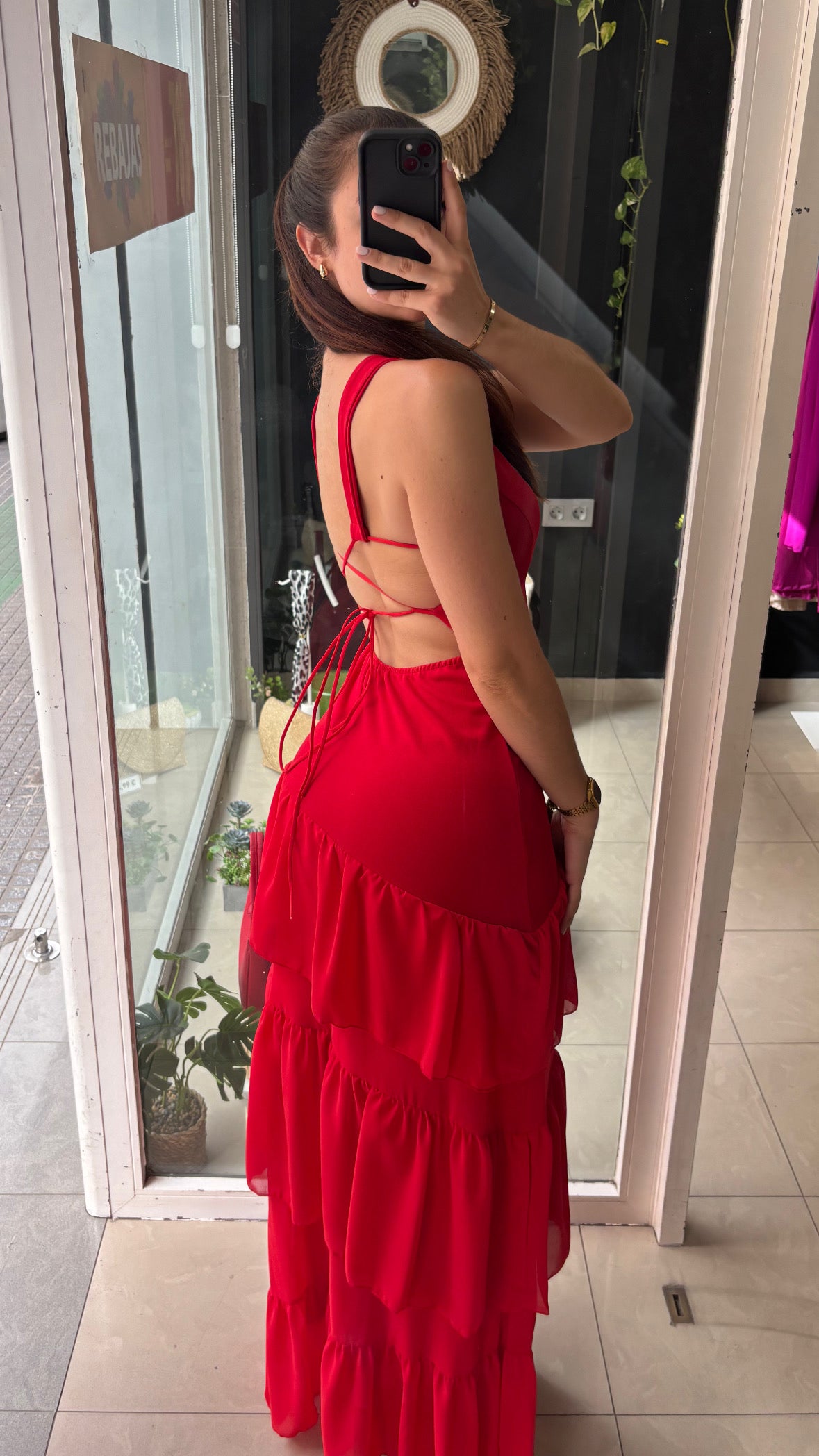 Vestido Volantes