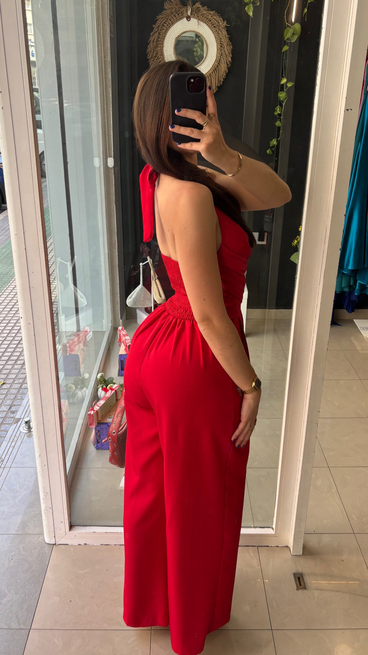 Mono Halter Drapeado