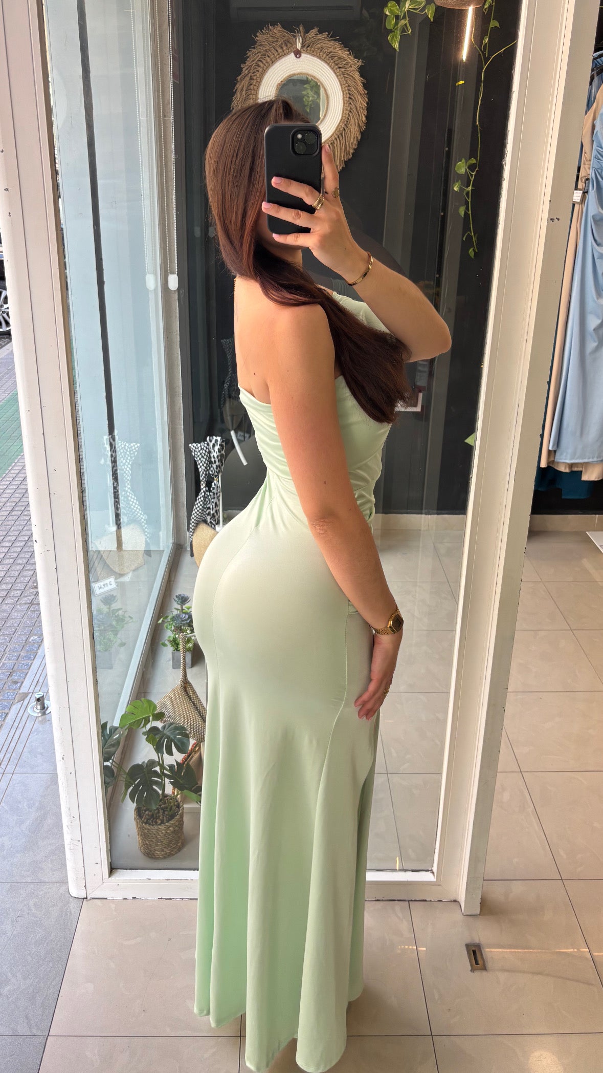 Vestido Honor Licra Drapeado