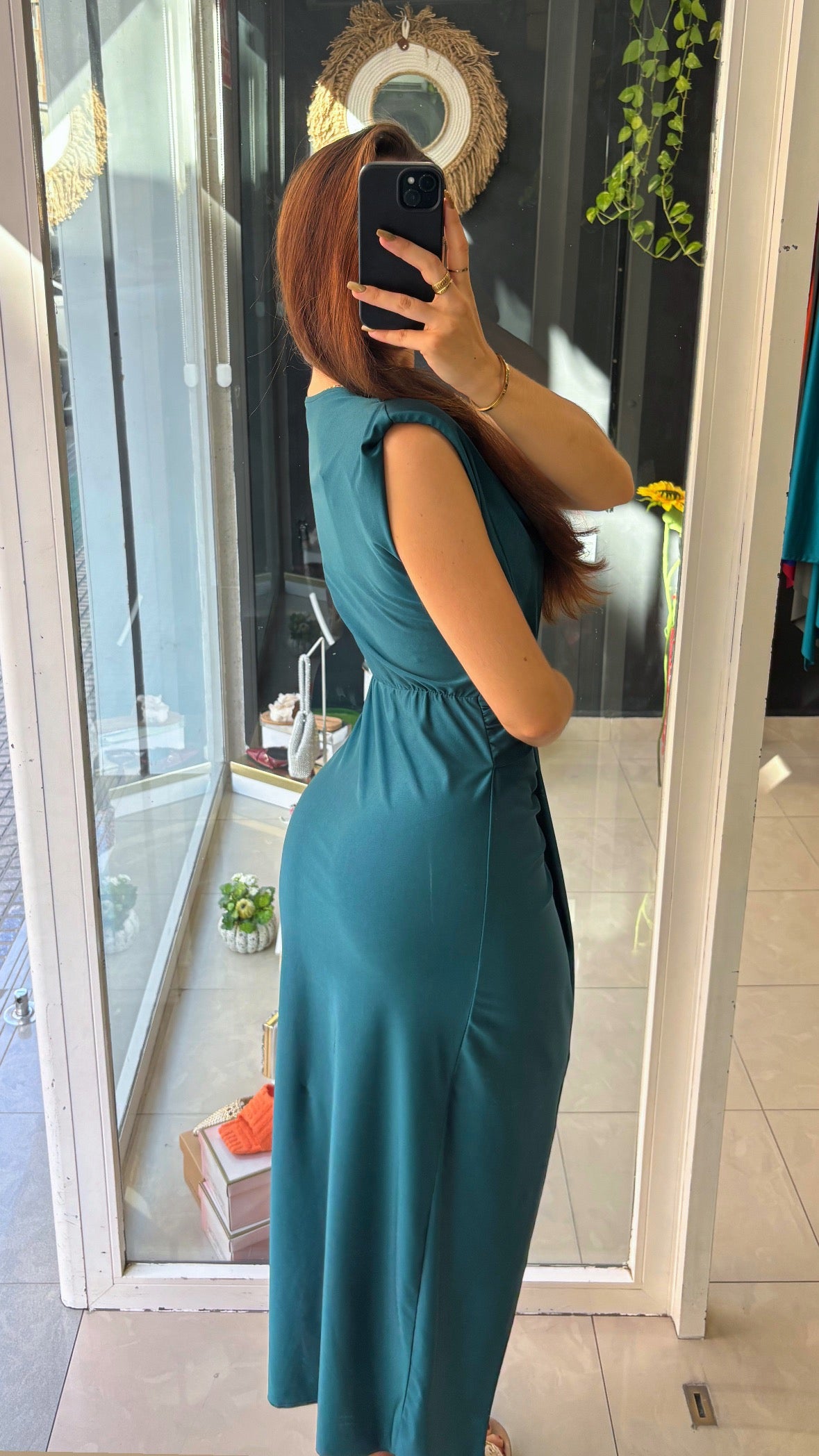 Vestido Midi Hebilla