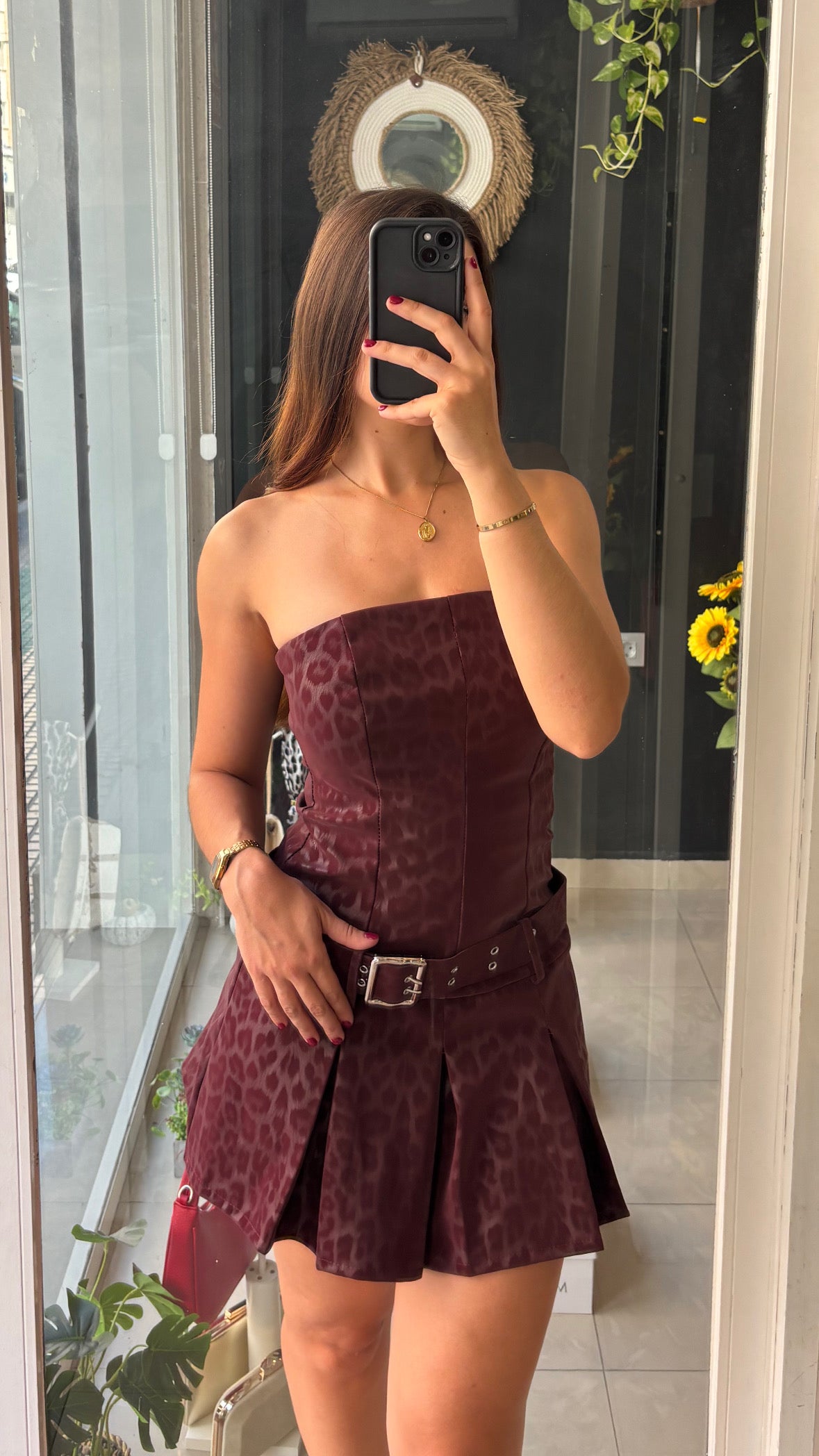 Vestido Leopardo