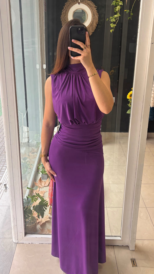 Vestido Midi Halter