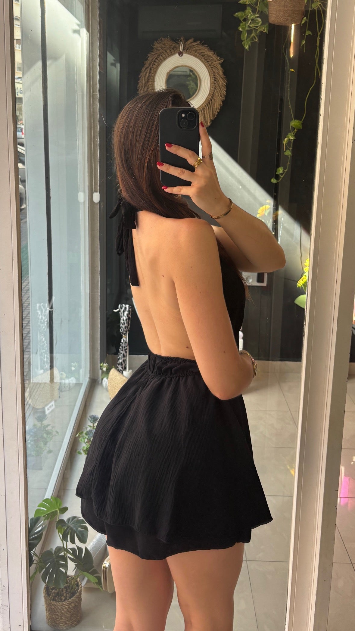 Vestido Corto Vuelo