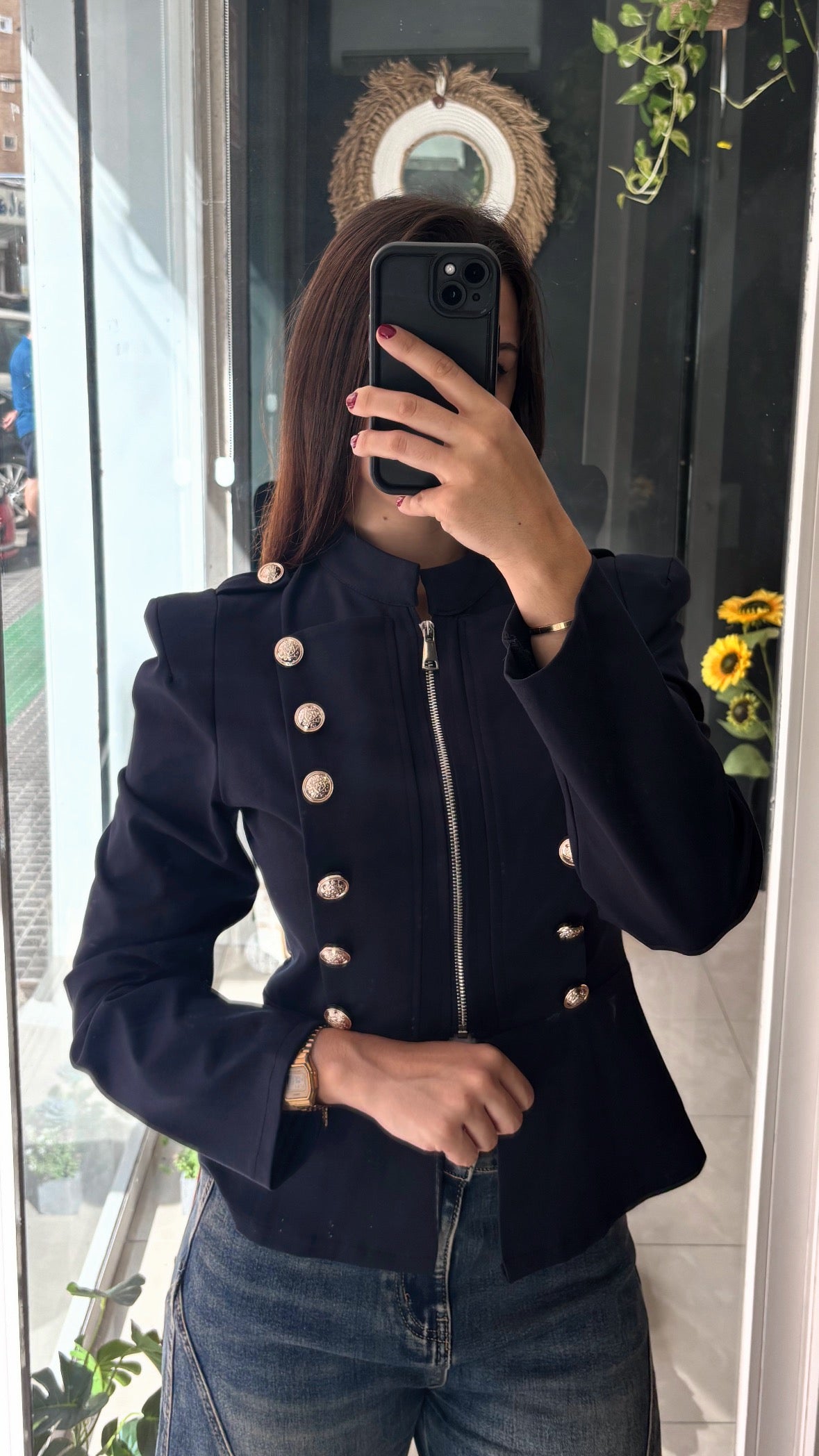 Chaqueta Militar Hombreras