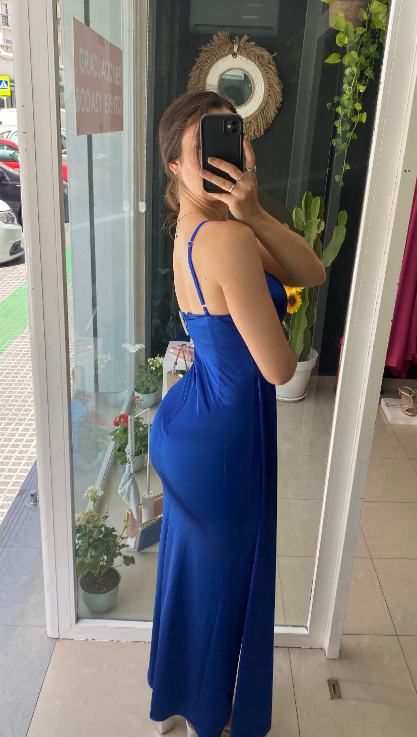 Vestido Toga Satinado