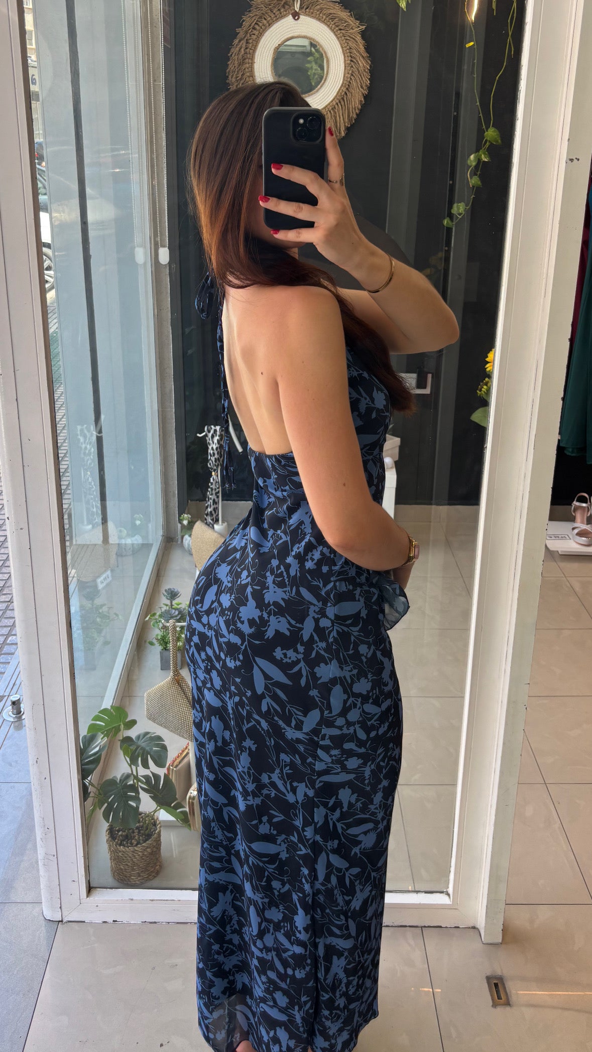Vestido Estampado Volantitos