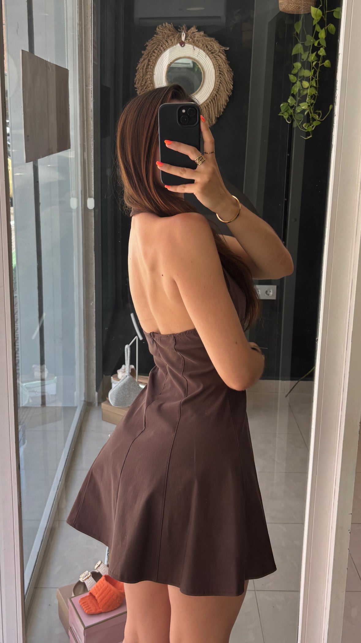 Vestido Halter Vuelo