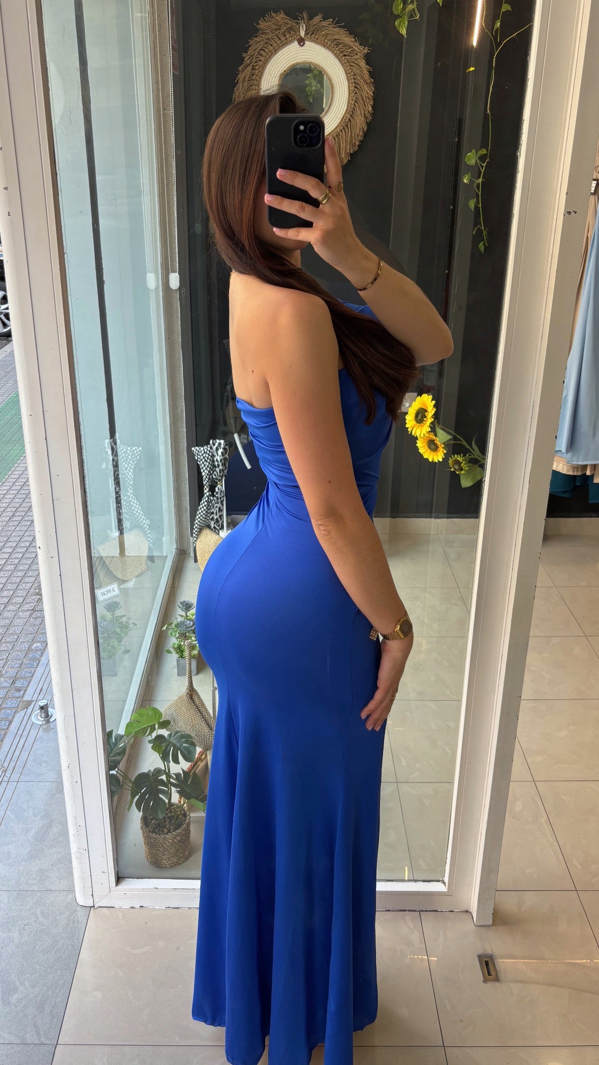 Vestido Honor Licra Drapeado