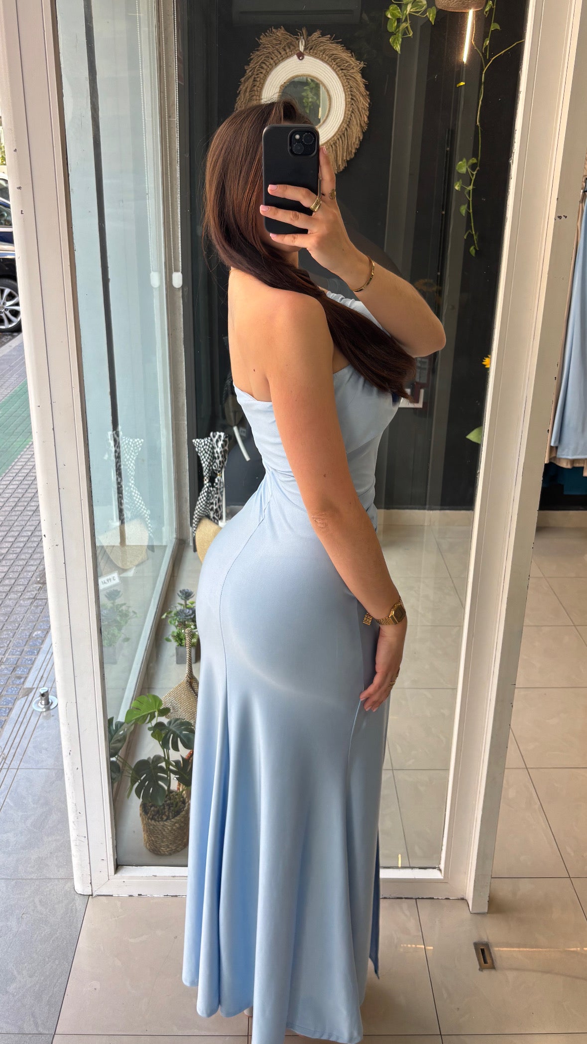 Vestido Honor Licra Drapeado